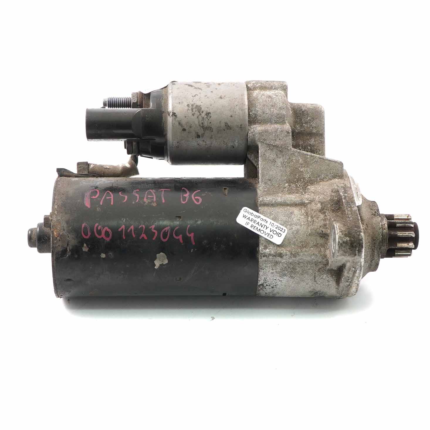 Volkswagen VW Golf VI Passat B6 2.0 TDI Diesel Motor Starter Motor 0001123044