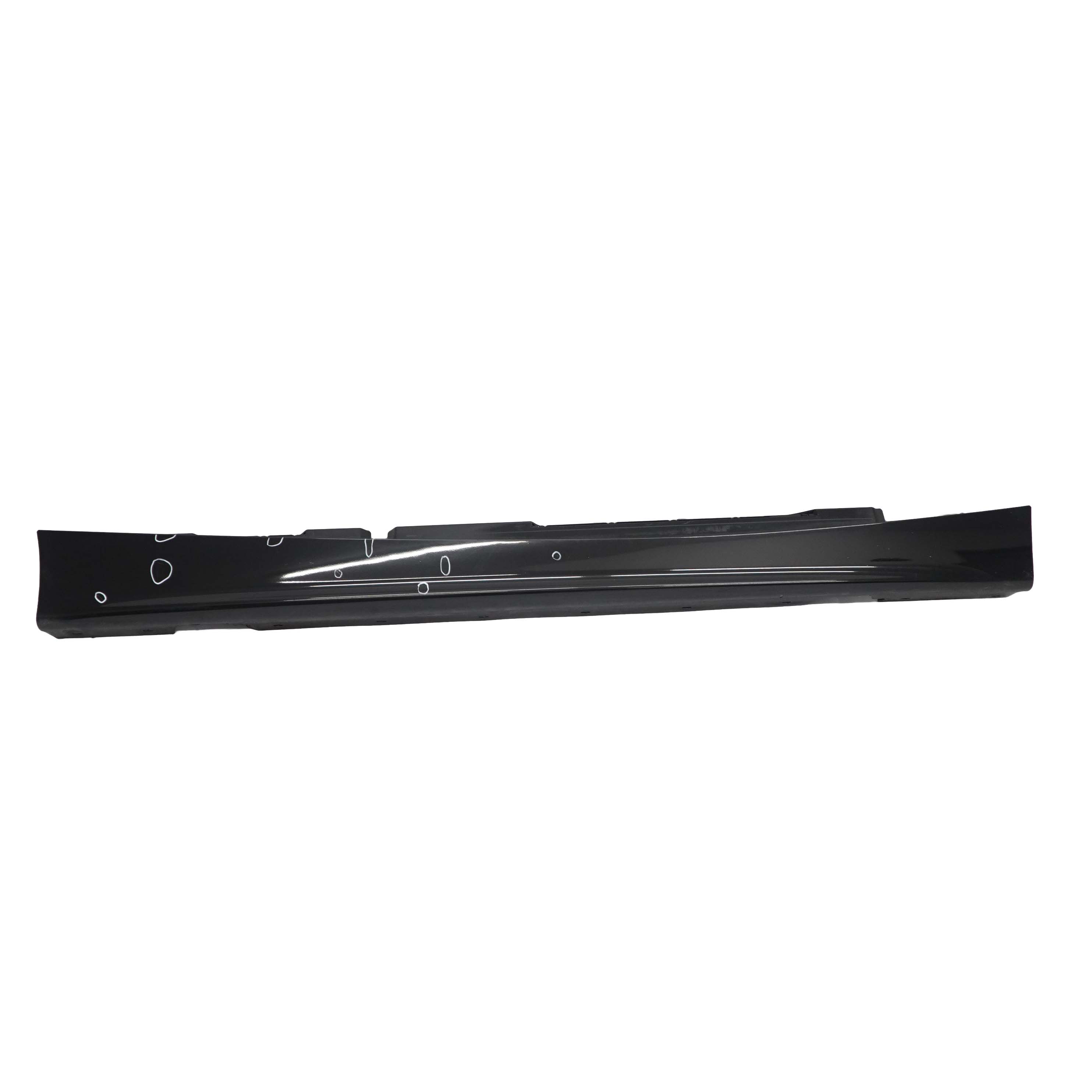 BMW 1 E87 Sill Strip Side Skirt Right O/S Black Sapphire Metallic 475