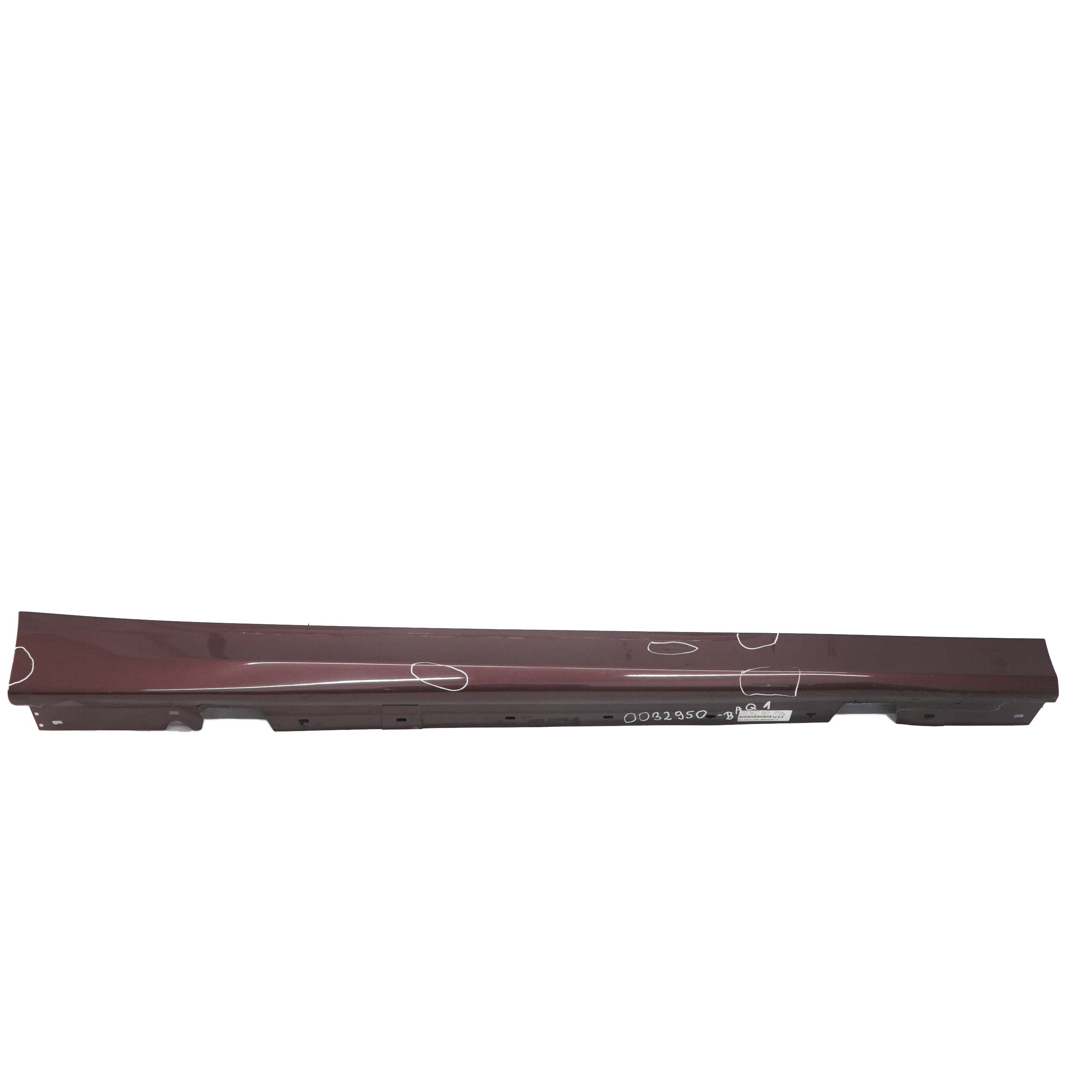 BMW E90 E91 Side Skirt Sill Strip Right O/S Barriquerot Red Metallic - A41