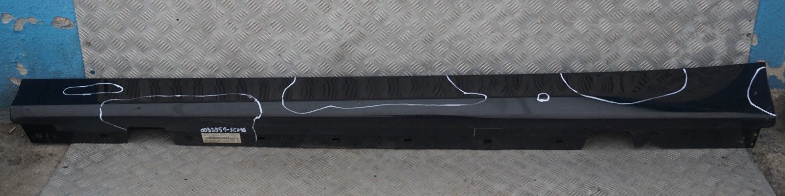 BMW 3 Series 16 E90 E91 Sill Strip Side Skirt Left N/S Schwarz Black 2 - 668