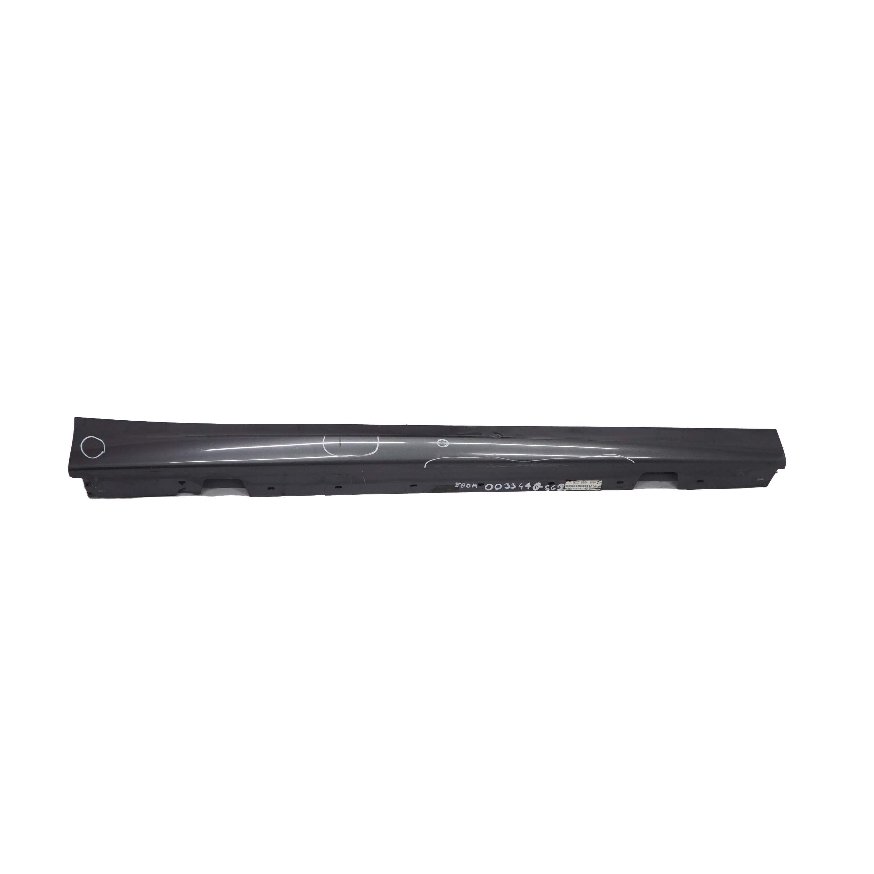 BMW E90 Side Skirt M Sport Left N/S Sill Strip E91 Sparkling Graphite - A22