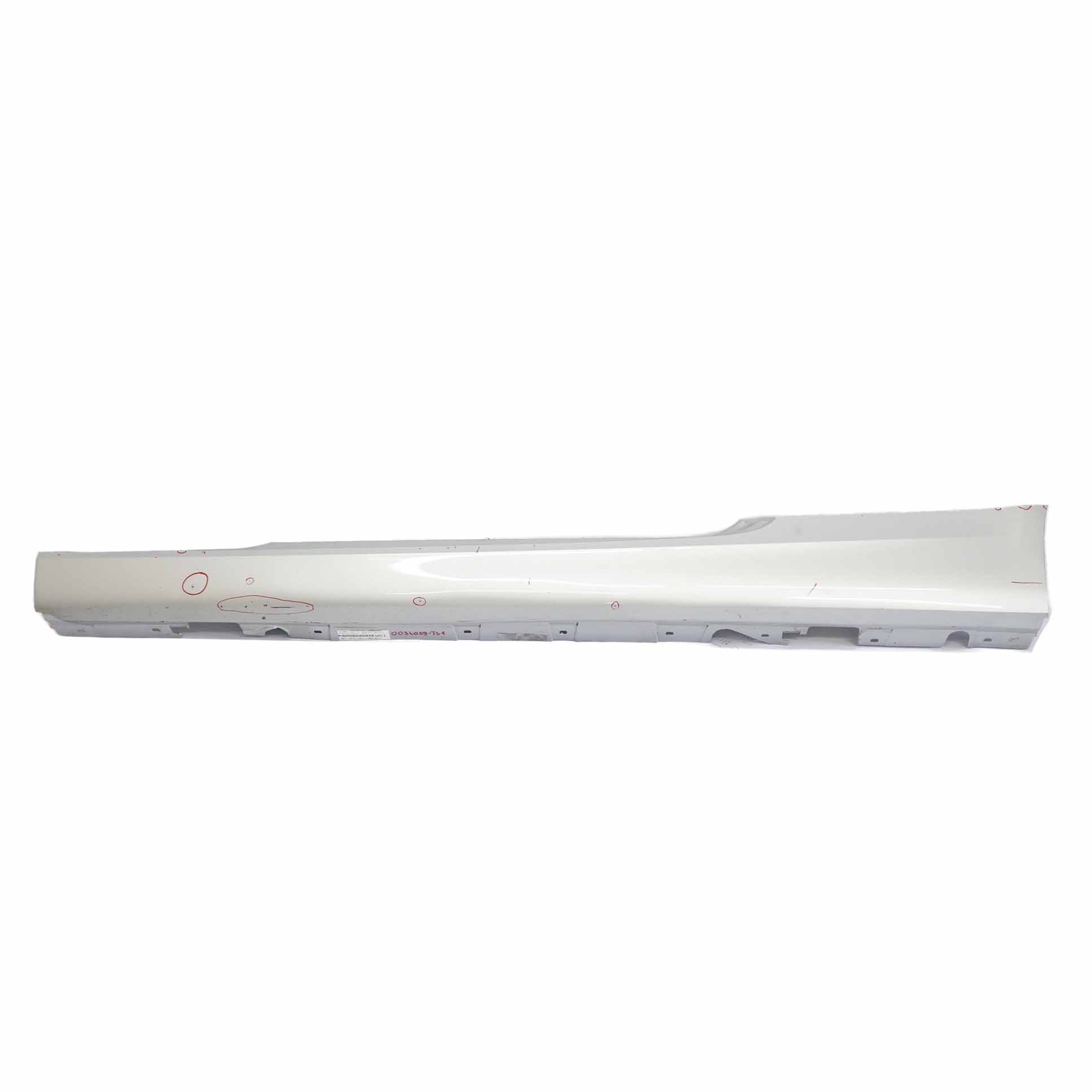 BMW E92 E93 Sill Strip Side Skirt Left N/S Titansilber Silver Metallic - 354