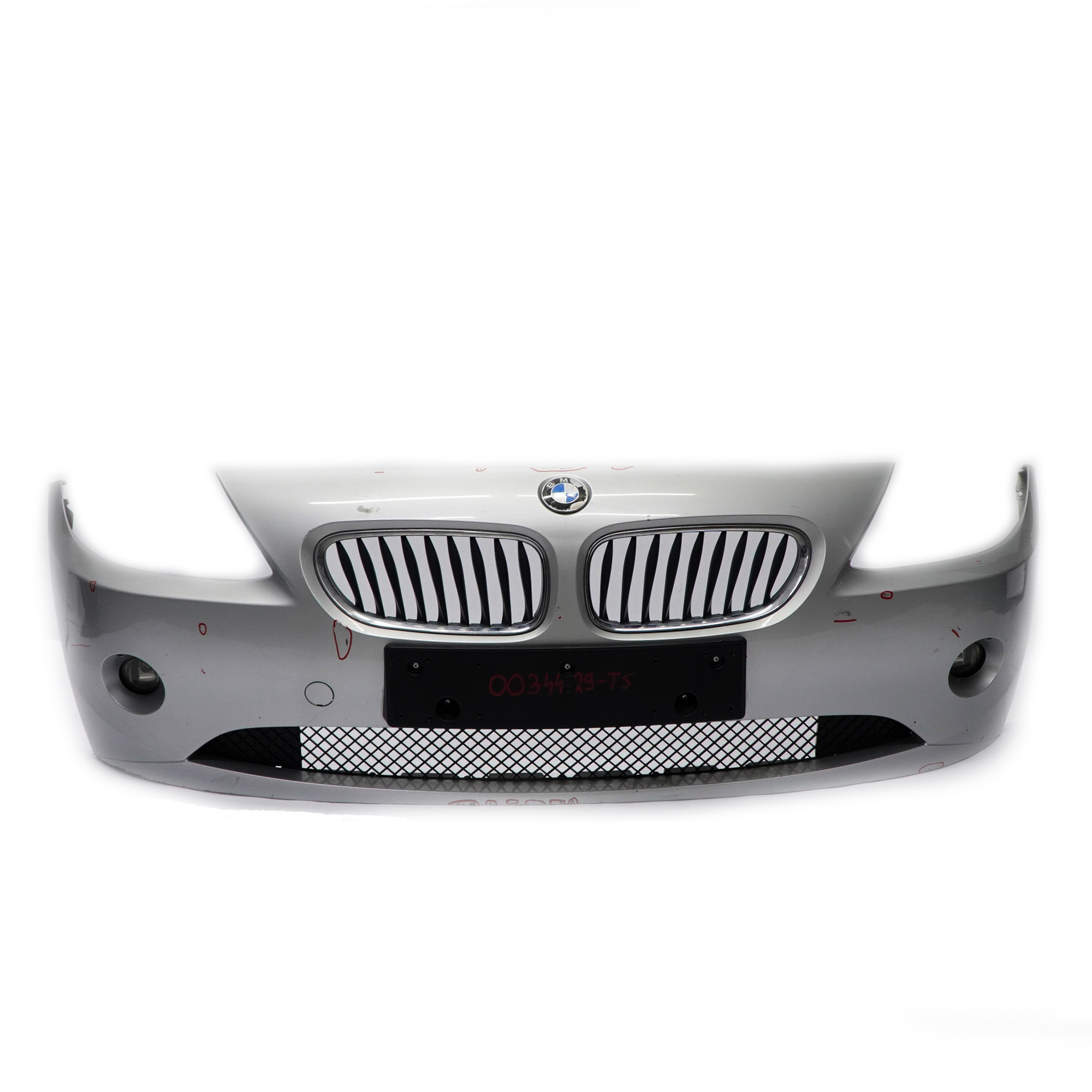 BMW Z4 E85 Zderzak Przedni Przód Titansilber Titan Silver - 354 0034429