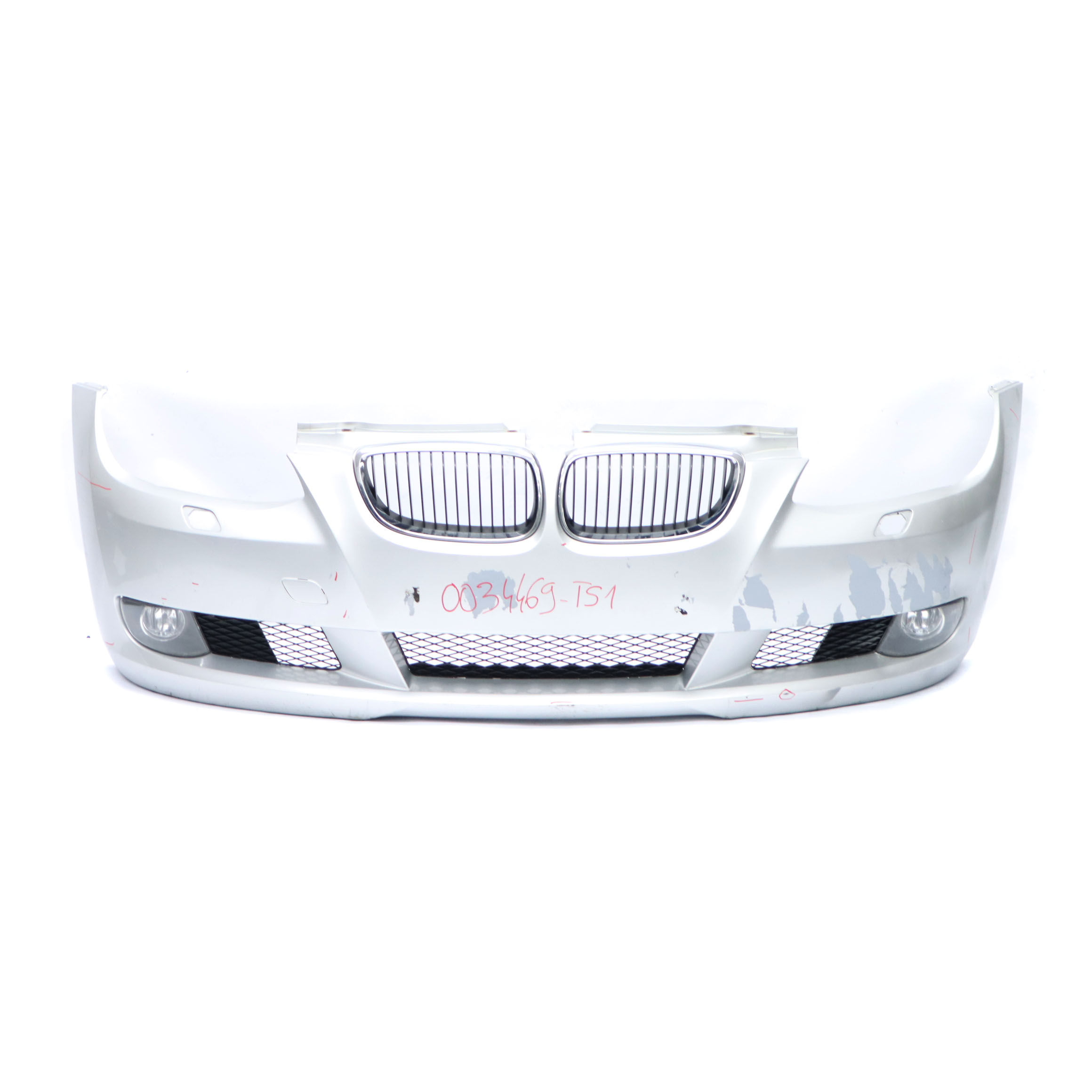 BMW E92 E93 Zderzak Przedni Titan Silver Srebrny Metalik - 354