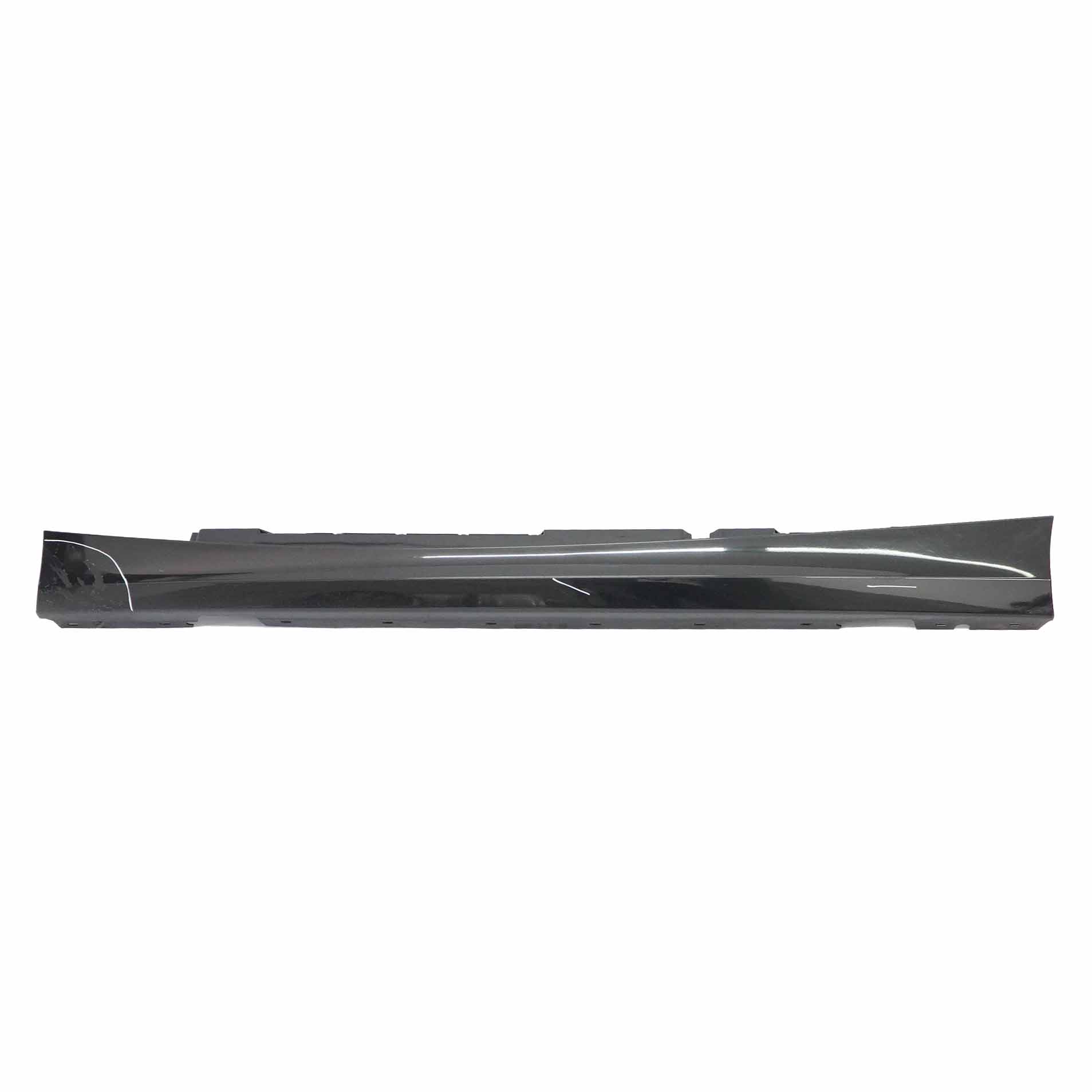 Side Skirt Left N/S BMW E81 E82 E88 Sill Strip Black Sapphire Metallic - 475