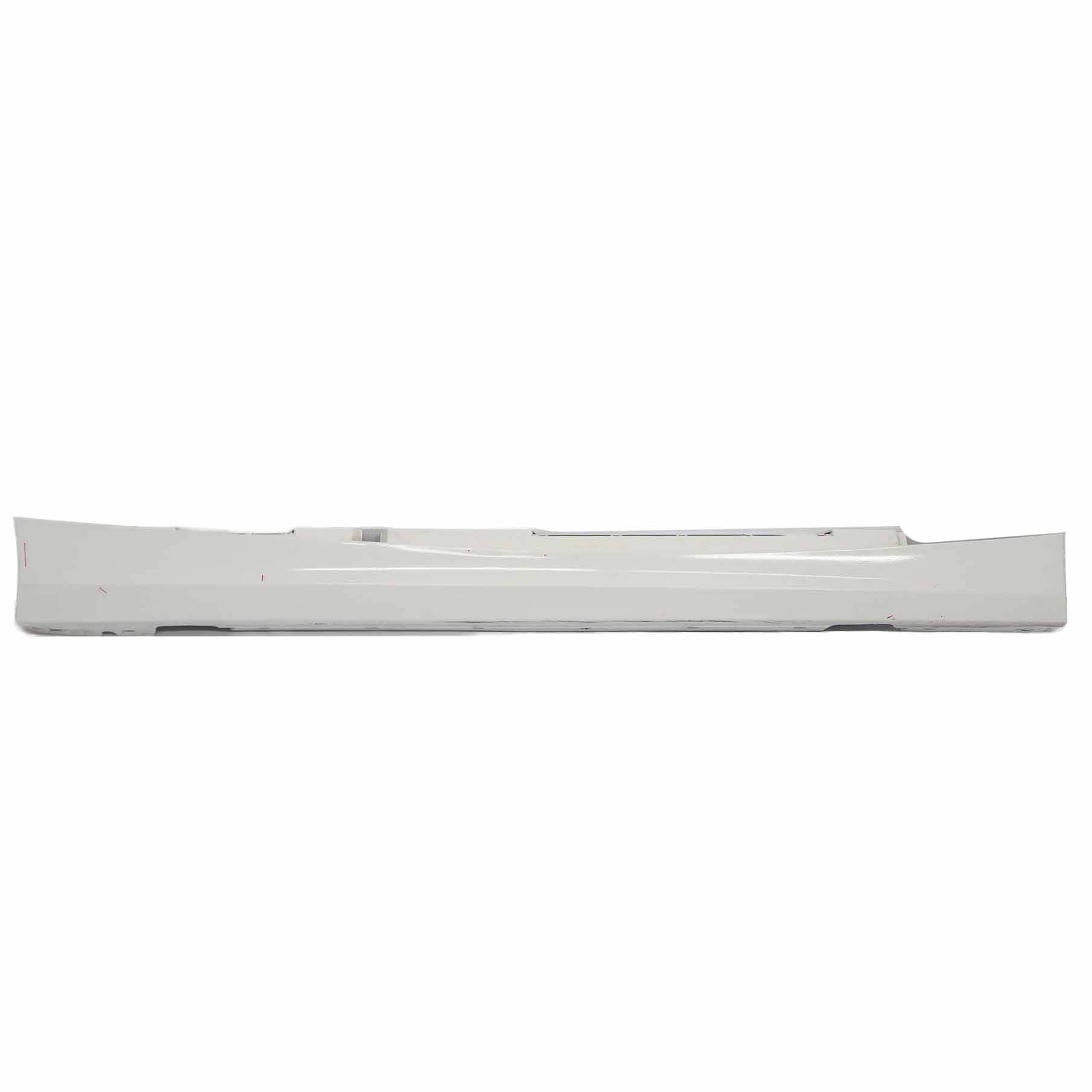 BMW E87 LCI Side Skirt Sill Strip Right O/S Alpinweiss Alpine White - 300