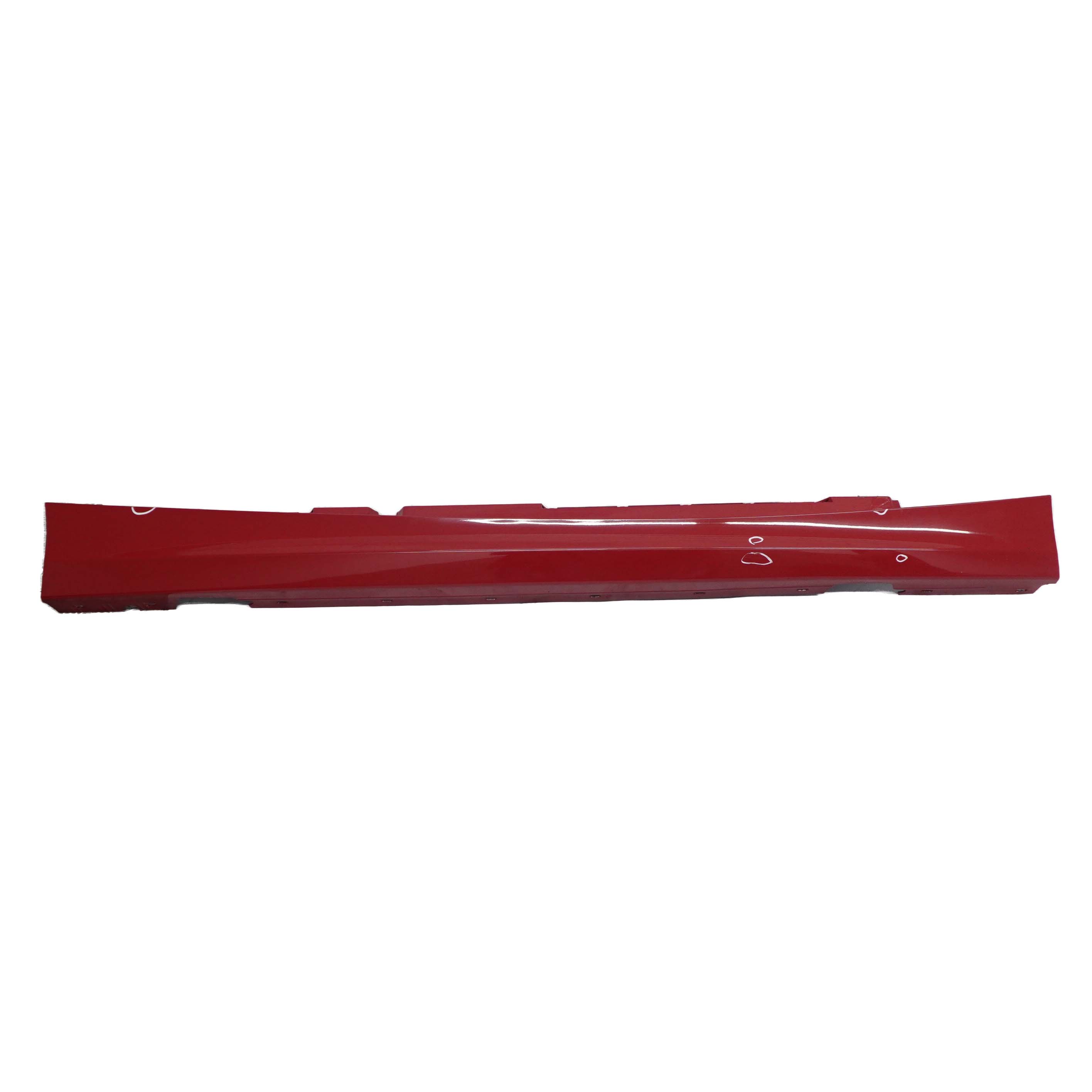 BMW 1 E87 LCI Sill Strip Side Skirt Right O/S Karmesinrot Crimson Red Rot - A61