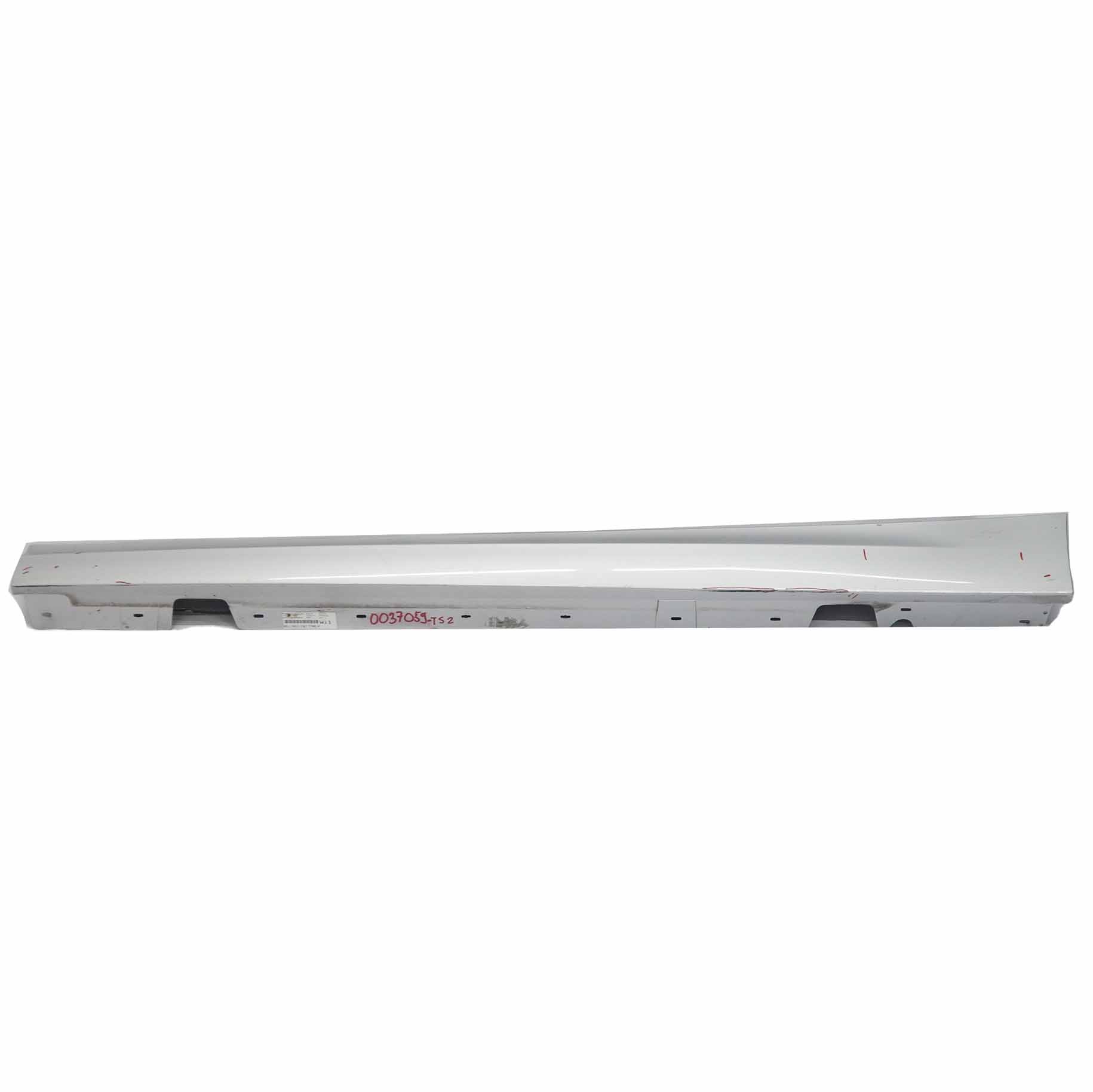 BMW E90 LCI Side Skirt Sill Strip Left N/S Titansilber Silver Metallic - 354