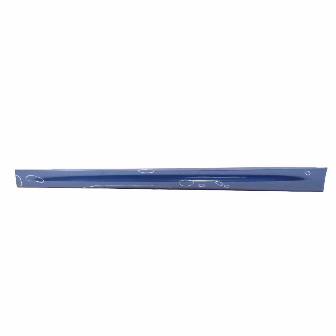 BMW E90 LCI M Sport Side Skirt Sill Strip Left N/S Le Mans Blue Metallic - 381