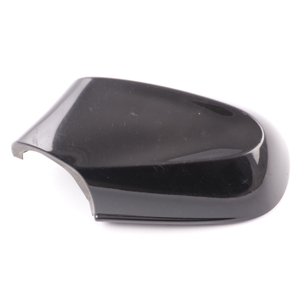 Cover Wing Mirror BMW E81 E82 E87 LCI Cap Casing Left N/S Black Sapphire - 475