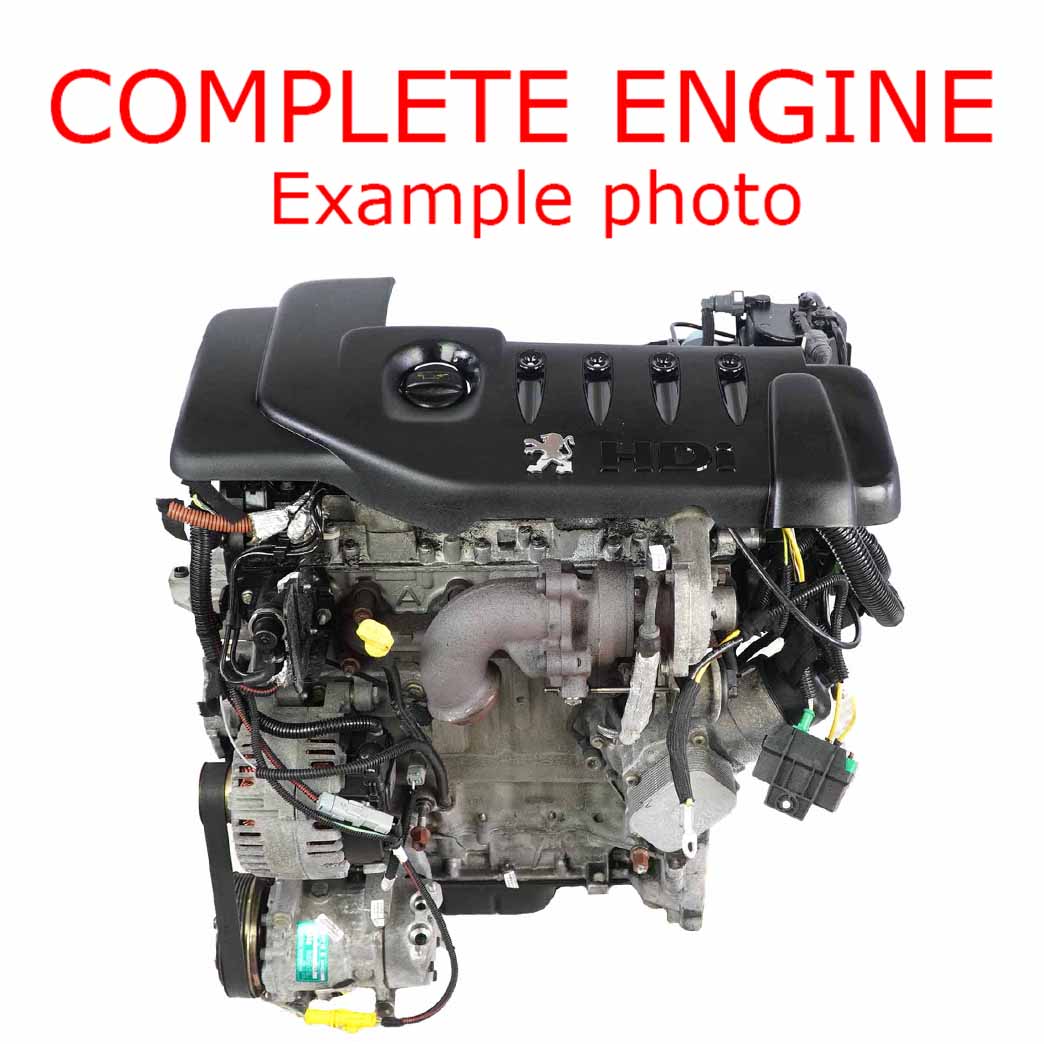 Peugeot 206 207 307 1.4 HDi Bare Engine Diesel 8HZ DV4TD with 62k miles WARRANTY