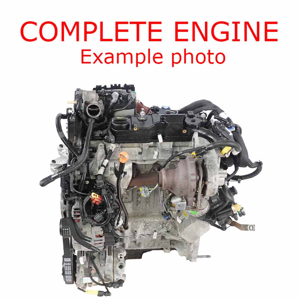 Peugeot 3008 1.6 HDi Bare Engine Diesel DV6C 9H05 with 74k miles, WARRANTY