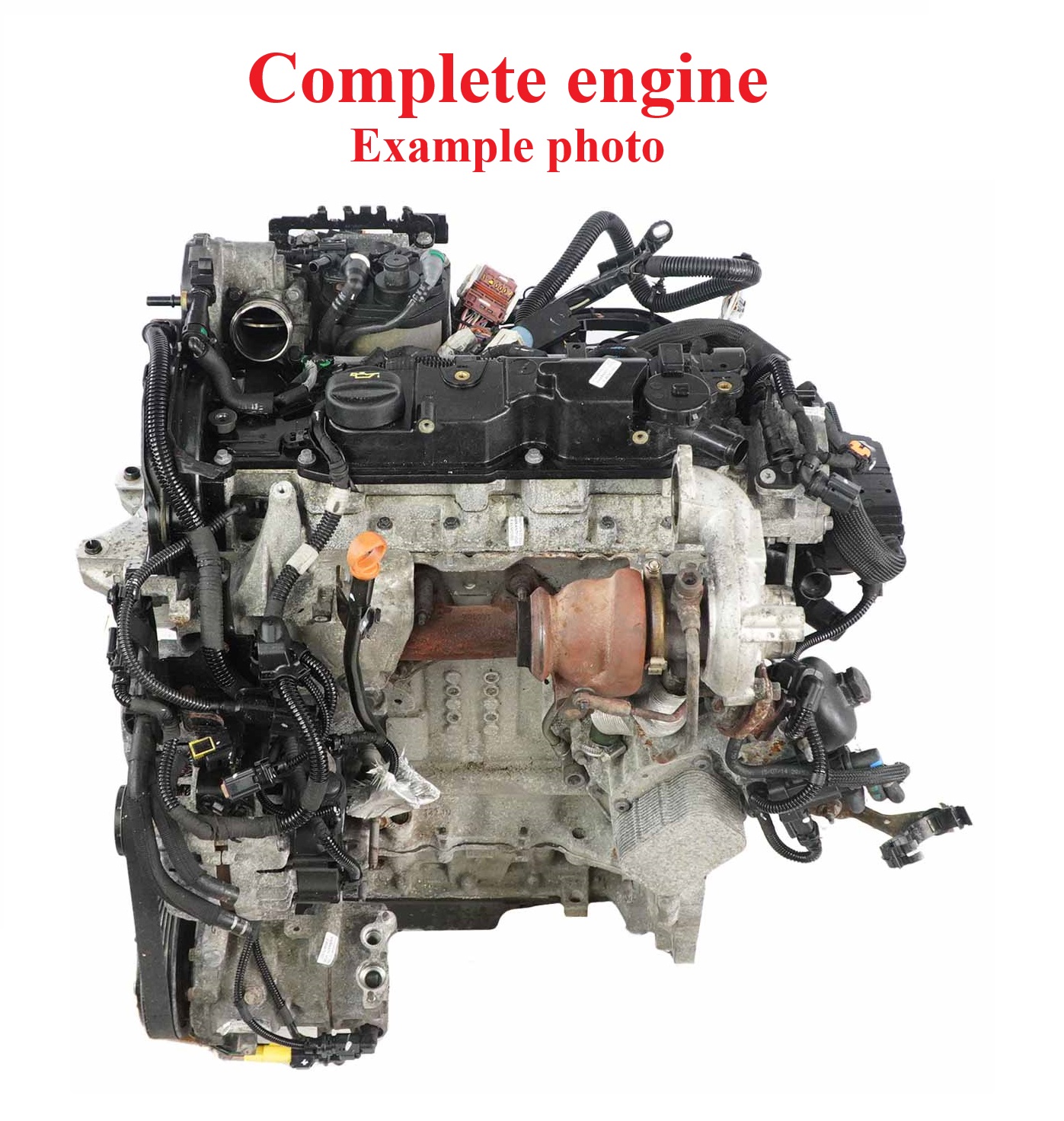 Citroen Berlingo Peugeot Partner Bare Engine 9H06 9HN DV6ETED 79k miles WARRANTY