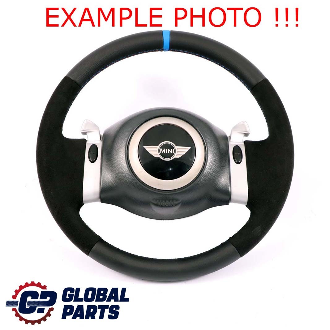 Mini Cooper R50 NEW Black Leather / Alcantara Sport Steering Wheel Steptronic