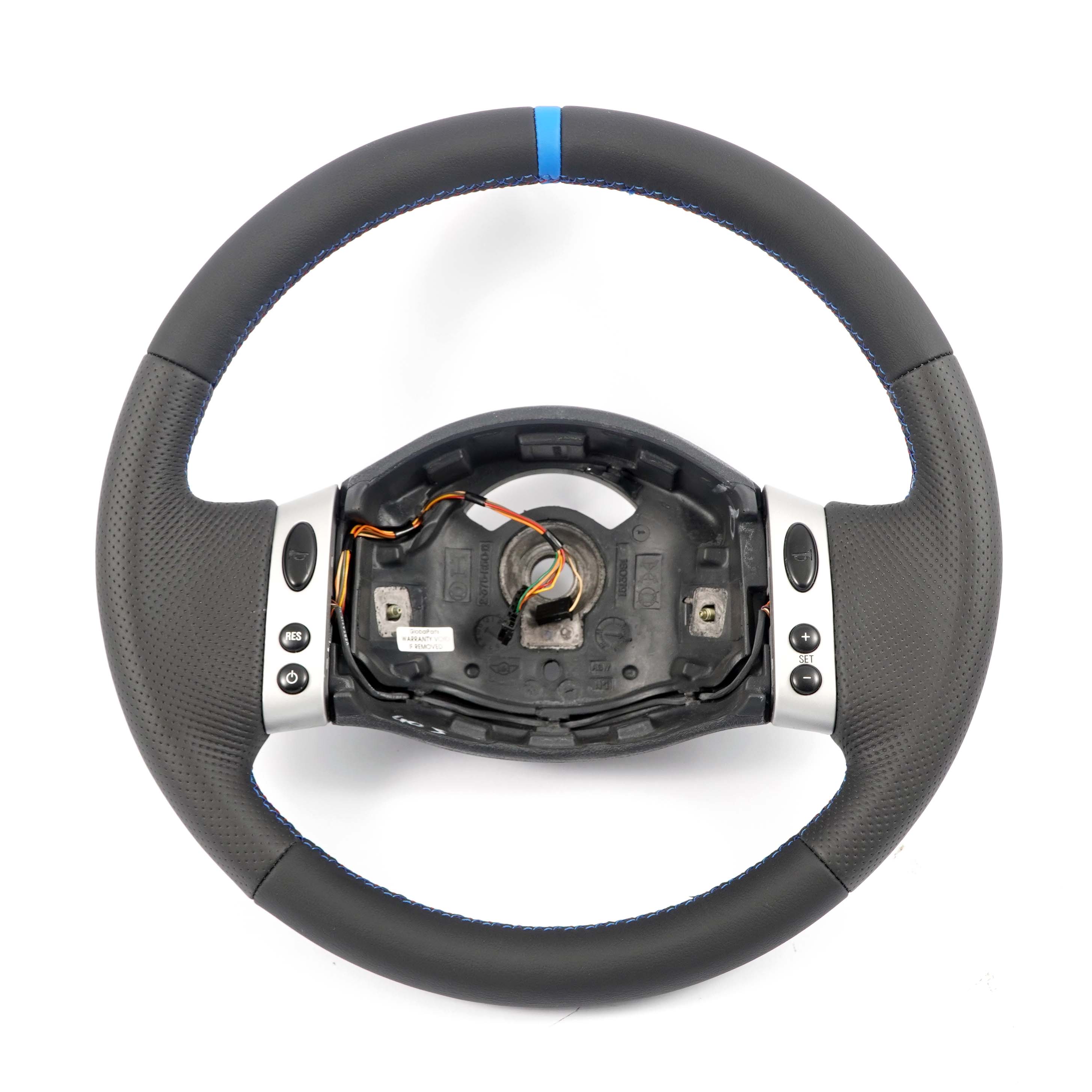 Mini Cooper R50 R52 R53 NEW Black Leather Steering Wheel Multifunction