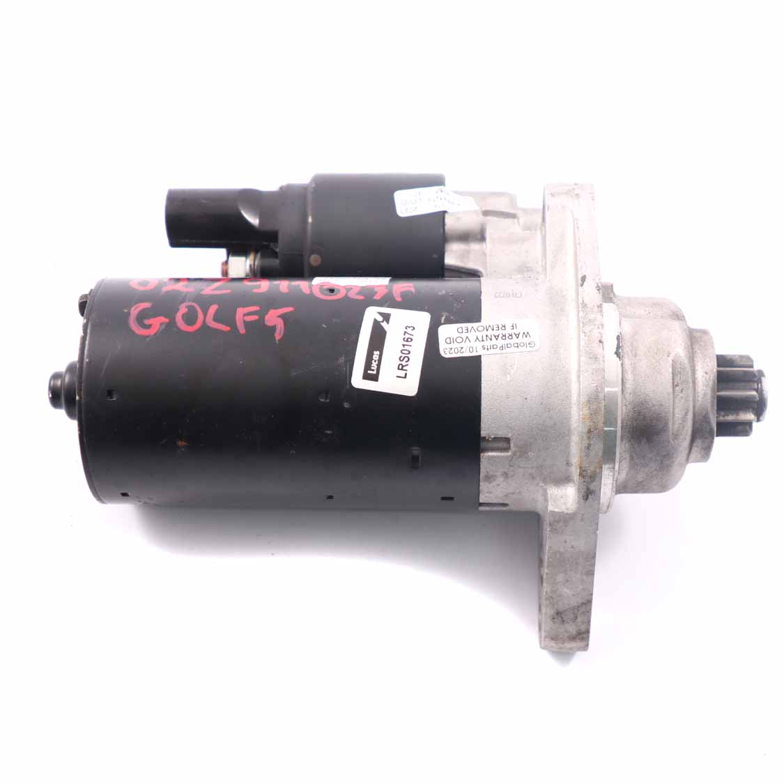 Volkswagen VW Golf V TDI Diesel Engine Starter Motor 022911023F