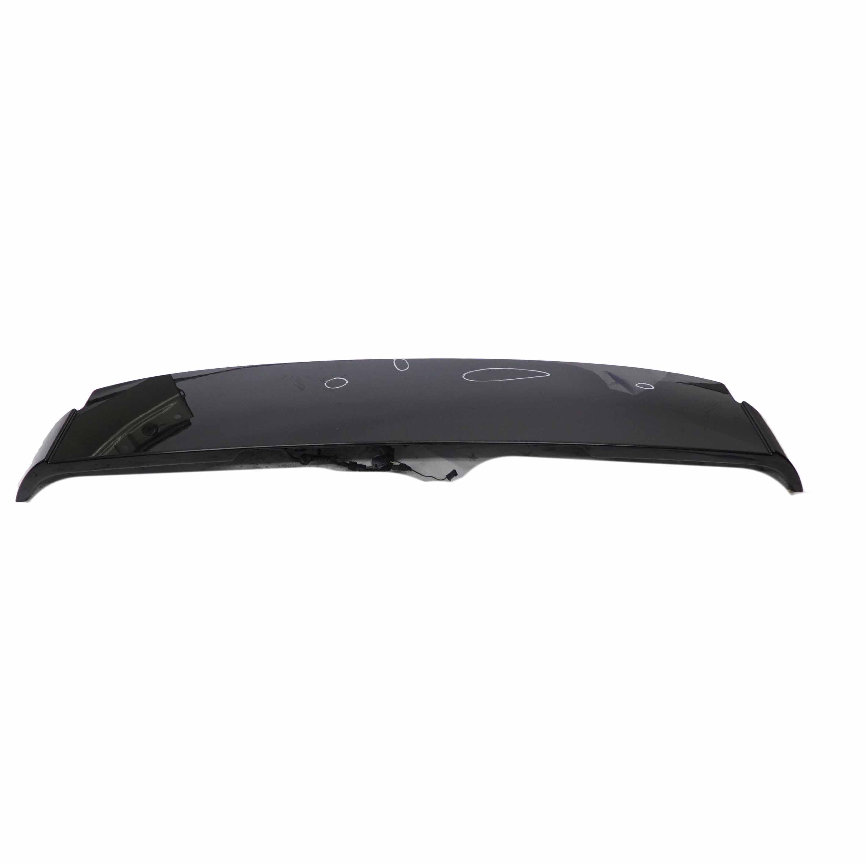 BMW X3 E83 Rear Spoiler Upper Trunk Lid Panel Rubinschwarz Ruby Black - S23