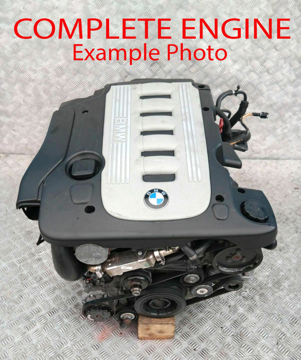 BMW 7 Series E65 730d Diesel M57N Bare Engine 306D2 with 52k miles, WARRANTY