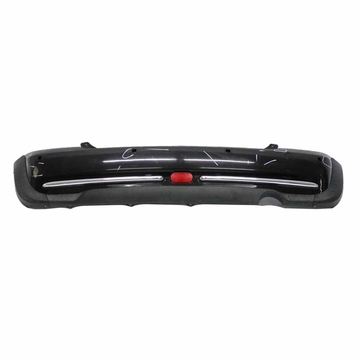 Mini R52 Rear Bumper Cabrio Complete PDC Trim Panel Schwarz 2 Black - 668