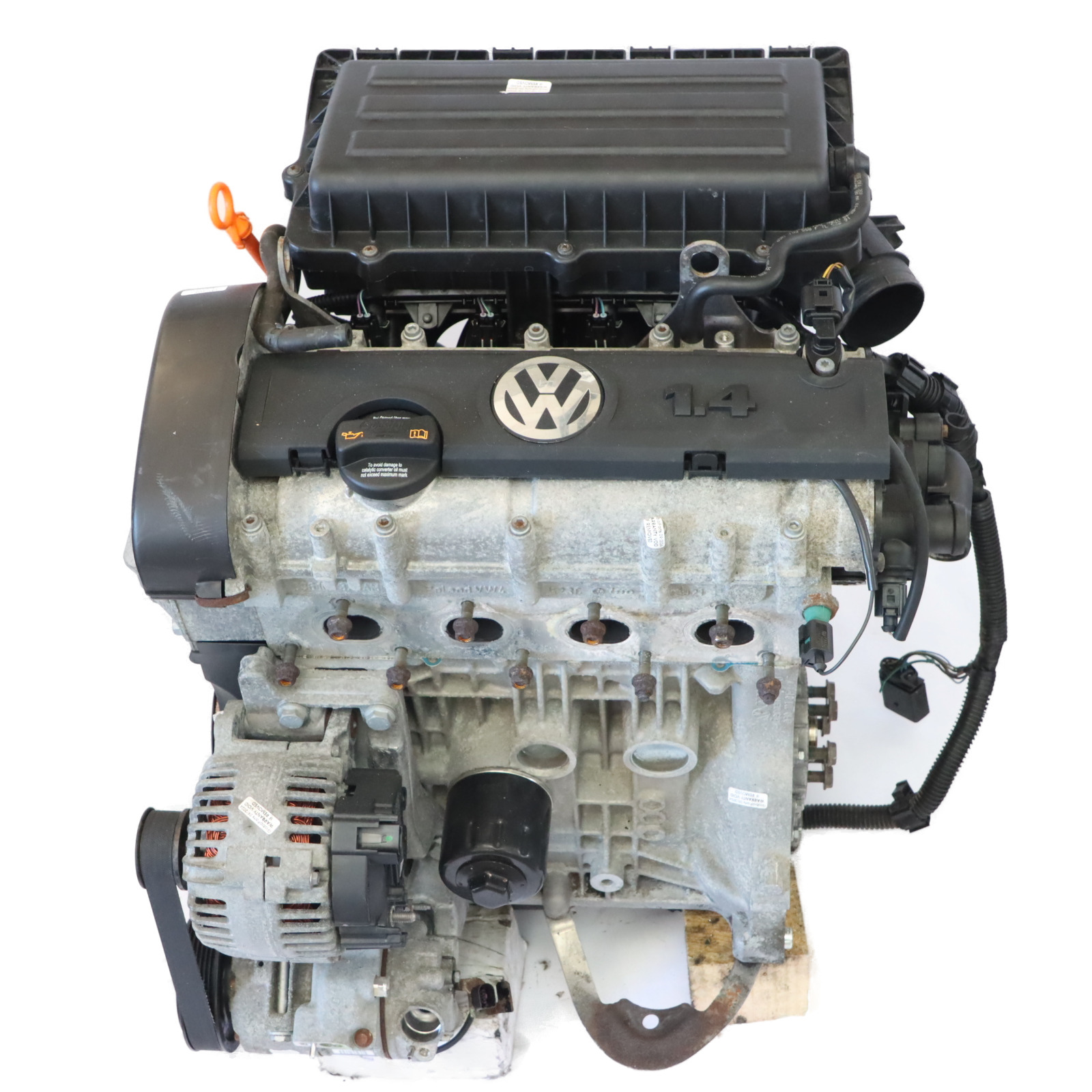 VW Volkswagen Polo 6R 1.4 Benzin Kompletter Motor CGGB 86PS 99TKM, GARANTIE