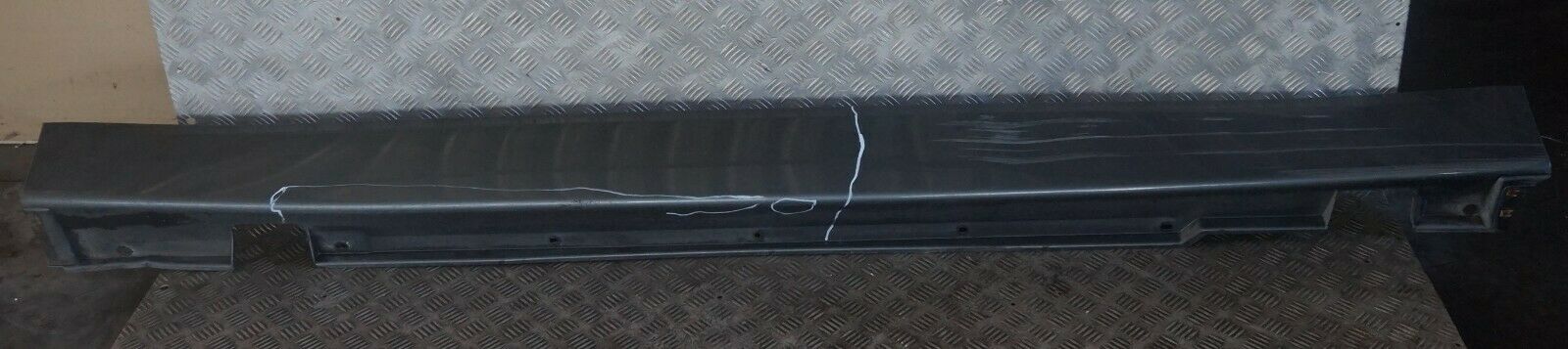 BMW 7 Series E65 Door Sill Cover Skirt Left N/S Titangrau Titan Grey A36