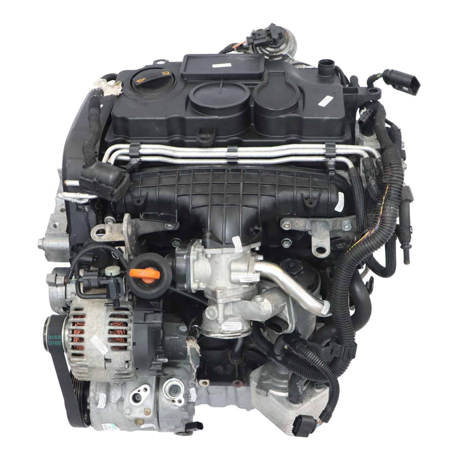 Volkswagen Golf 5 Audi A3 8P 2.0 TDI Kompletter Motor BMN 170PS 159TKM, GARANTIE