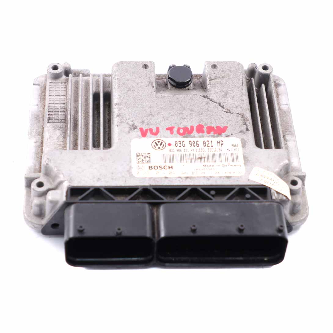 VW Volkswagen Touran TDI Diesel Motorsteuergerät ECU 03G906021MP