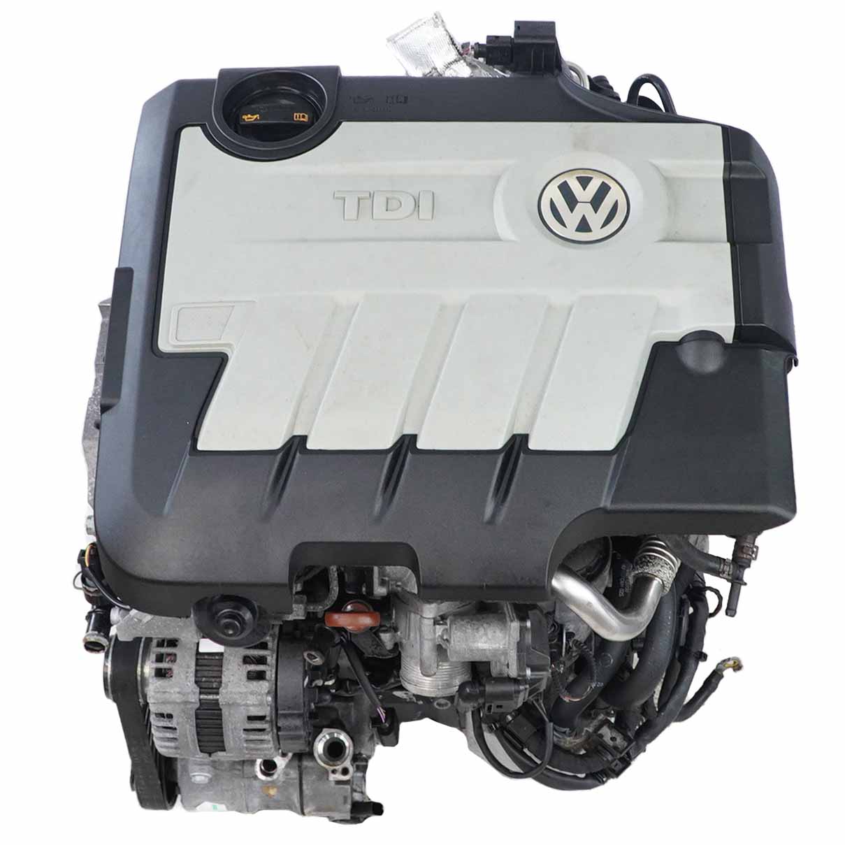 VW Golf 6 Passat B6 2.0 TDI CBAB Kompletter Motor 140PS mit 129 000 km, GARANTIE