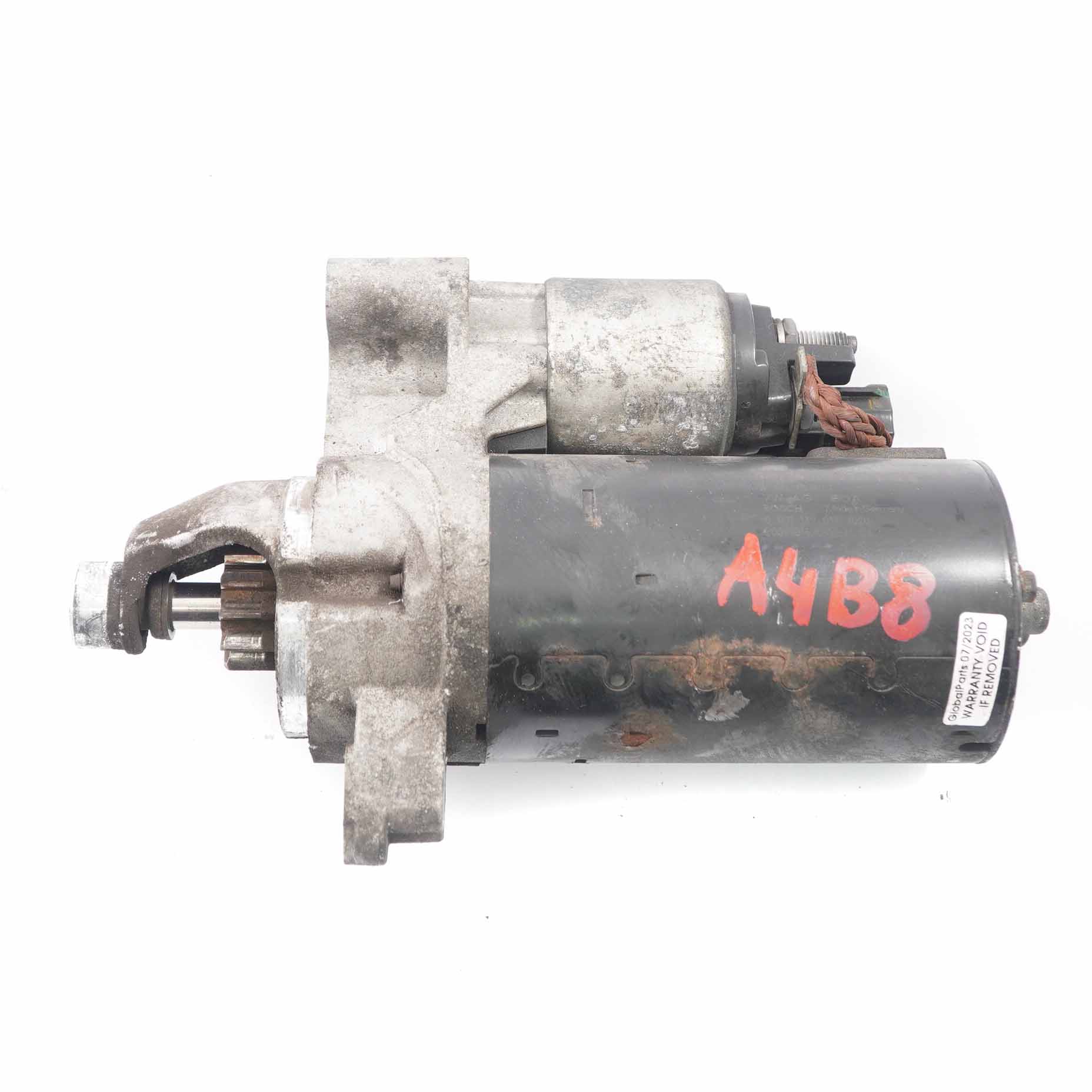 Audi A4 B8 Starter Motor Engine Motor Actuator Diesel Bosch 03L911021E