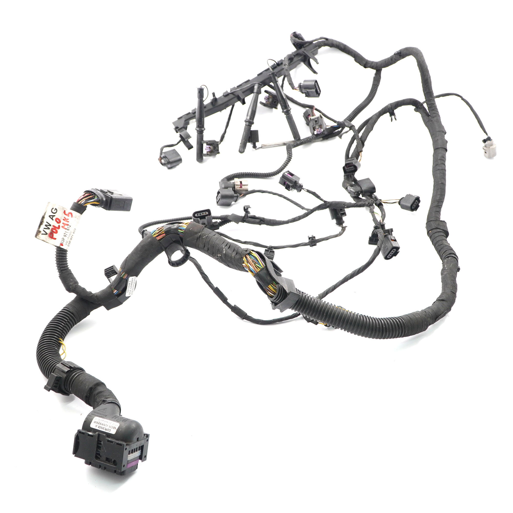 VW Volkswagen Polo 5 1.2 TDI Motor Kabelbaum Kabel satz 03P971612