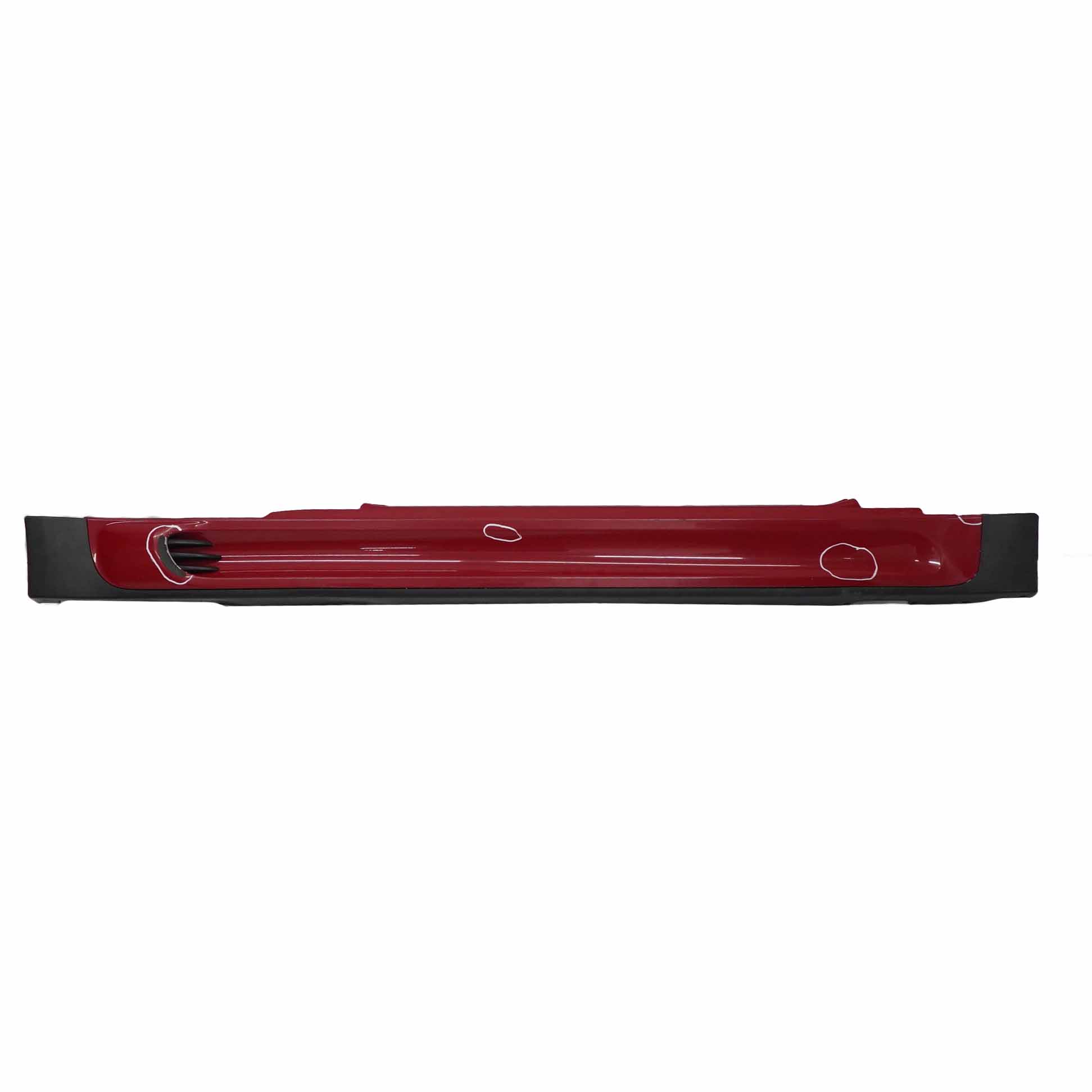 Side Skirt Mini R56 R57 JCW Right Door O/S Side Trim Panel Cover Chili Red - 851