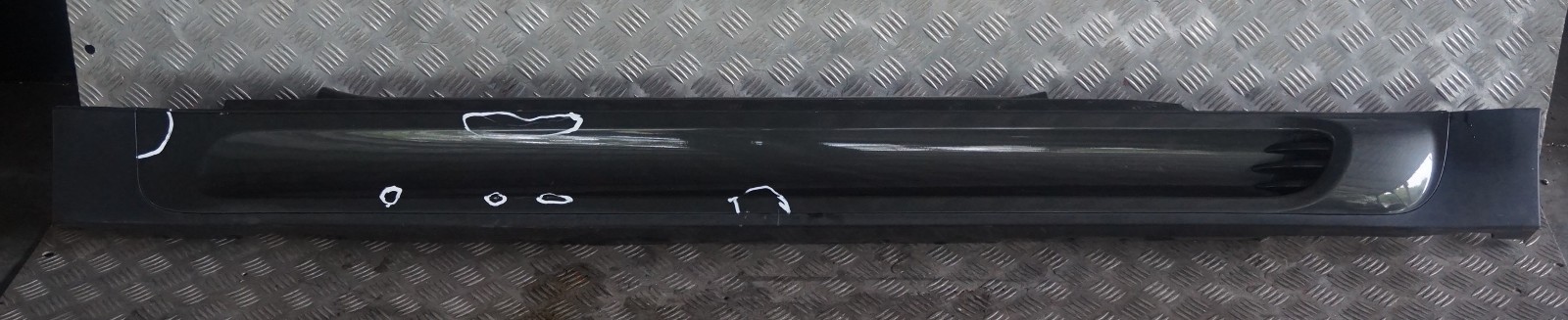 BMW MINI Cooper R56 R57 JCW Left Door N/S Sill Skirt Side Trim Eclipse Grey