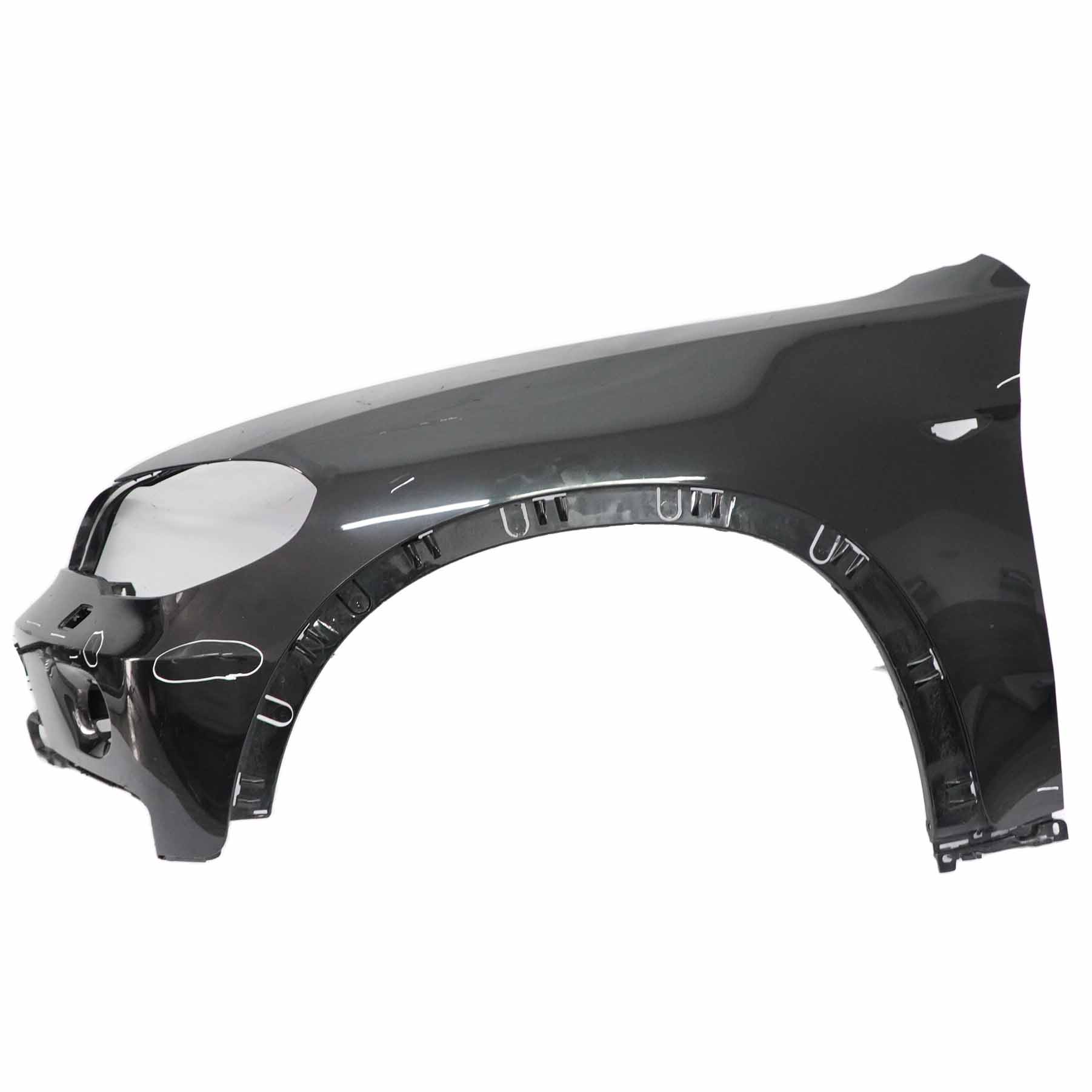 Side Wing Panel BMW X5 E70 Front Left N/S Fender Black Sapphire Metallic - 475