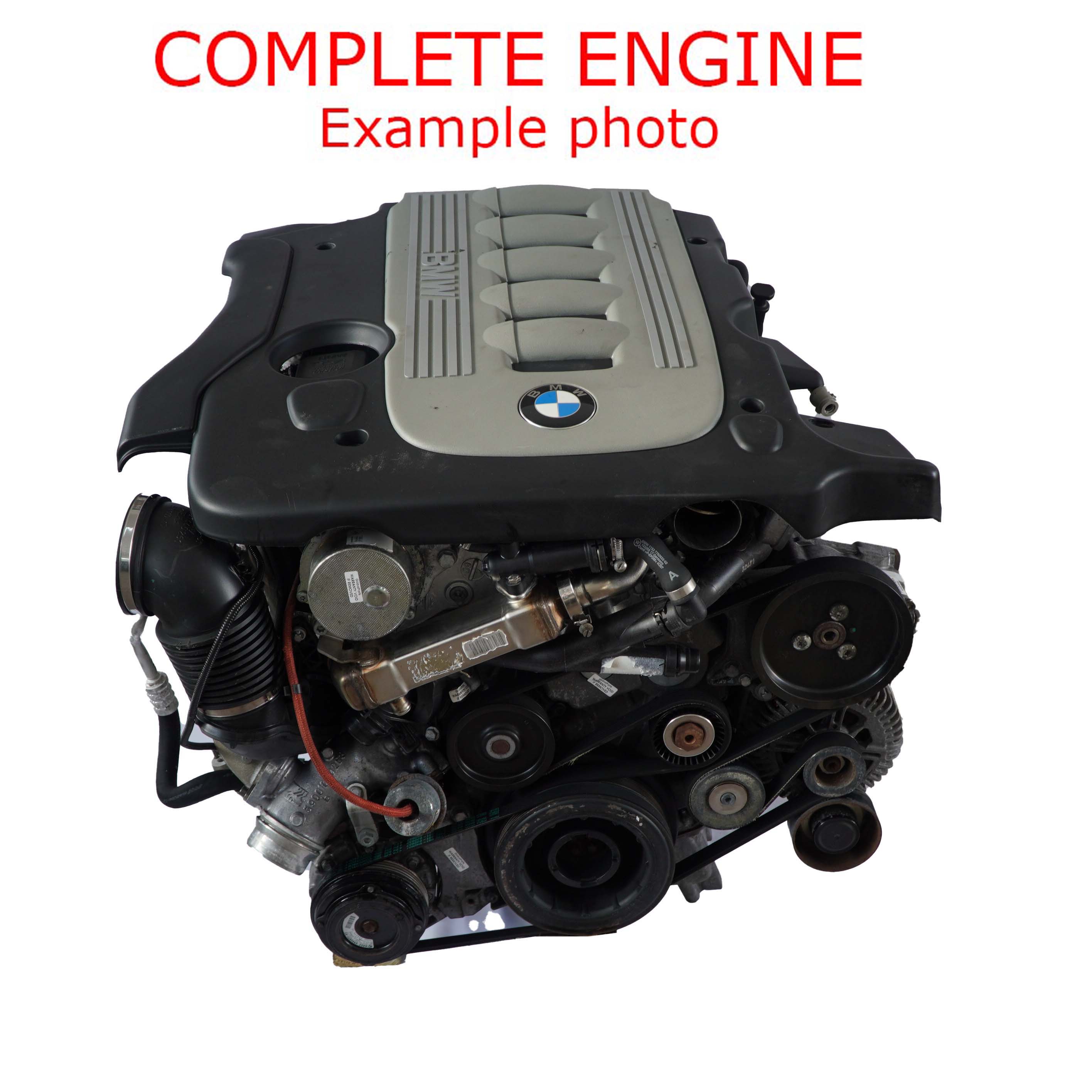 BMW E60 E61 E63 E64 LCI Diesel 535d 635d Bare Engine M57N2 306D5 286HP WARRANTY