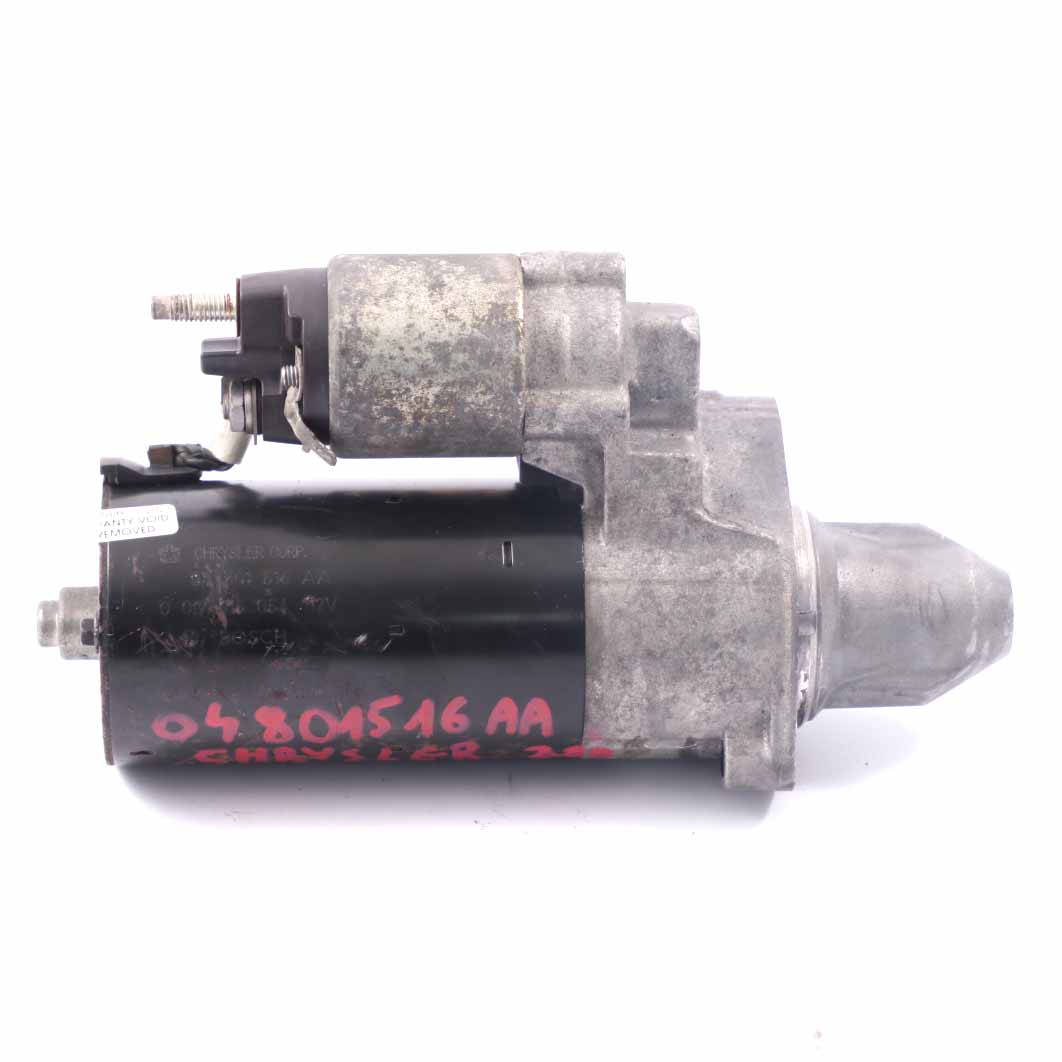 Chrysler Grand Voyager Diesel Engine 2.8 CRD Starter Motor 04801516AA