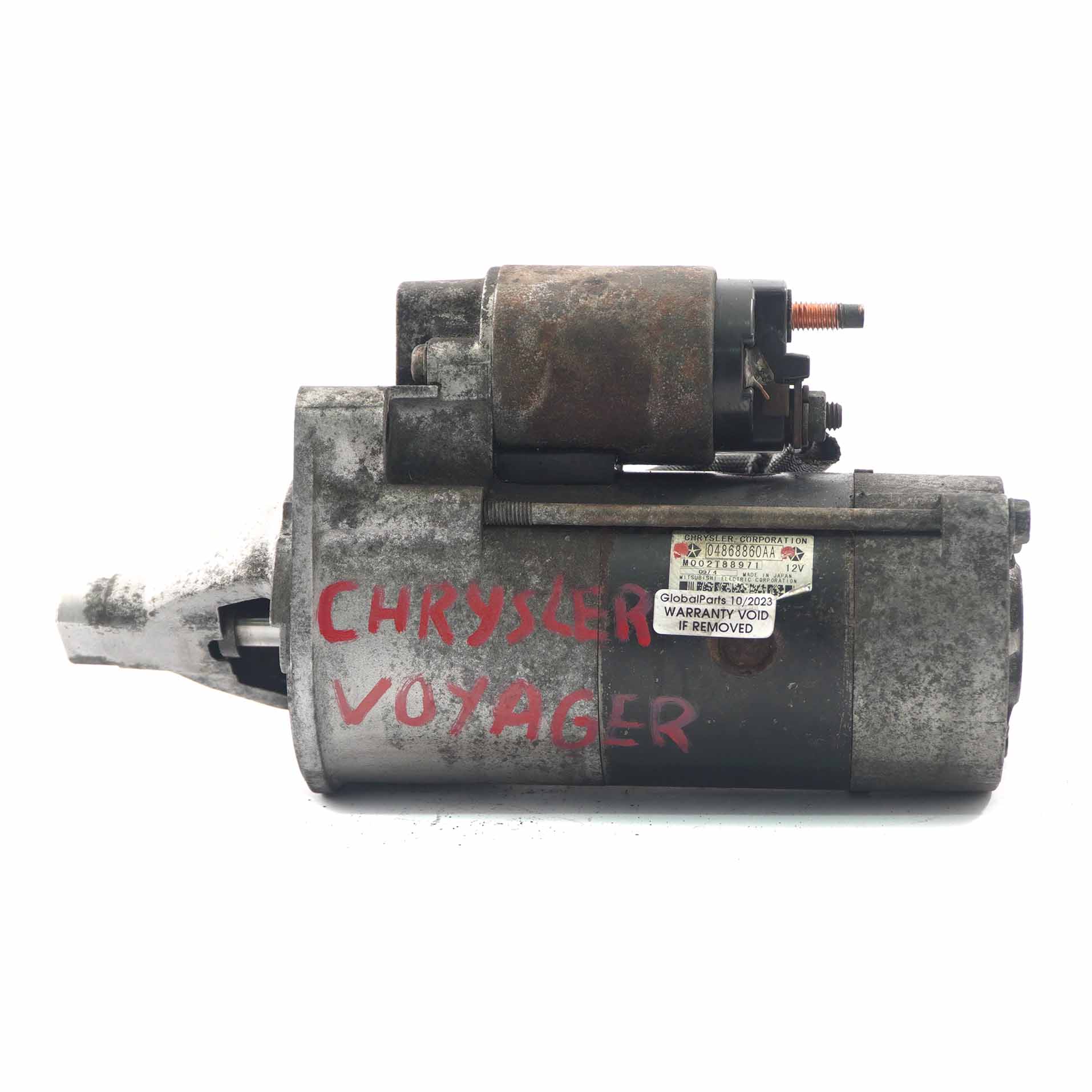 Chrysler Grand Voyager Diesel Engine 2.8 CRD Starter Motor 04868860AA