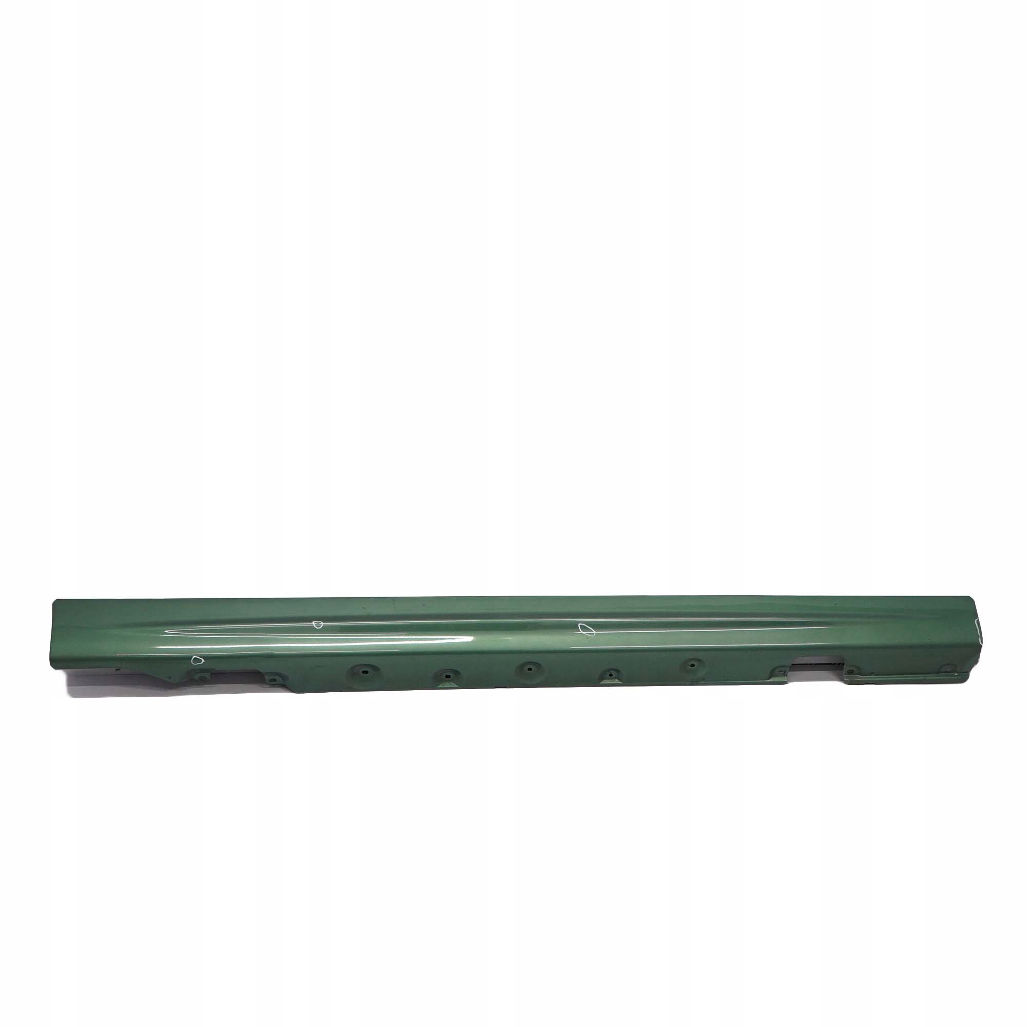 BMW 3 E46 Saloon Touring Right O/S Side Sill Skirt Panel Meergruen Green - 393