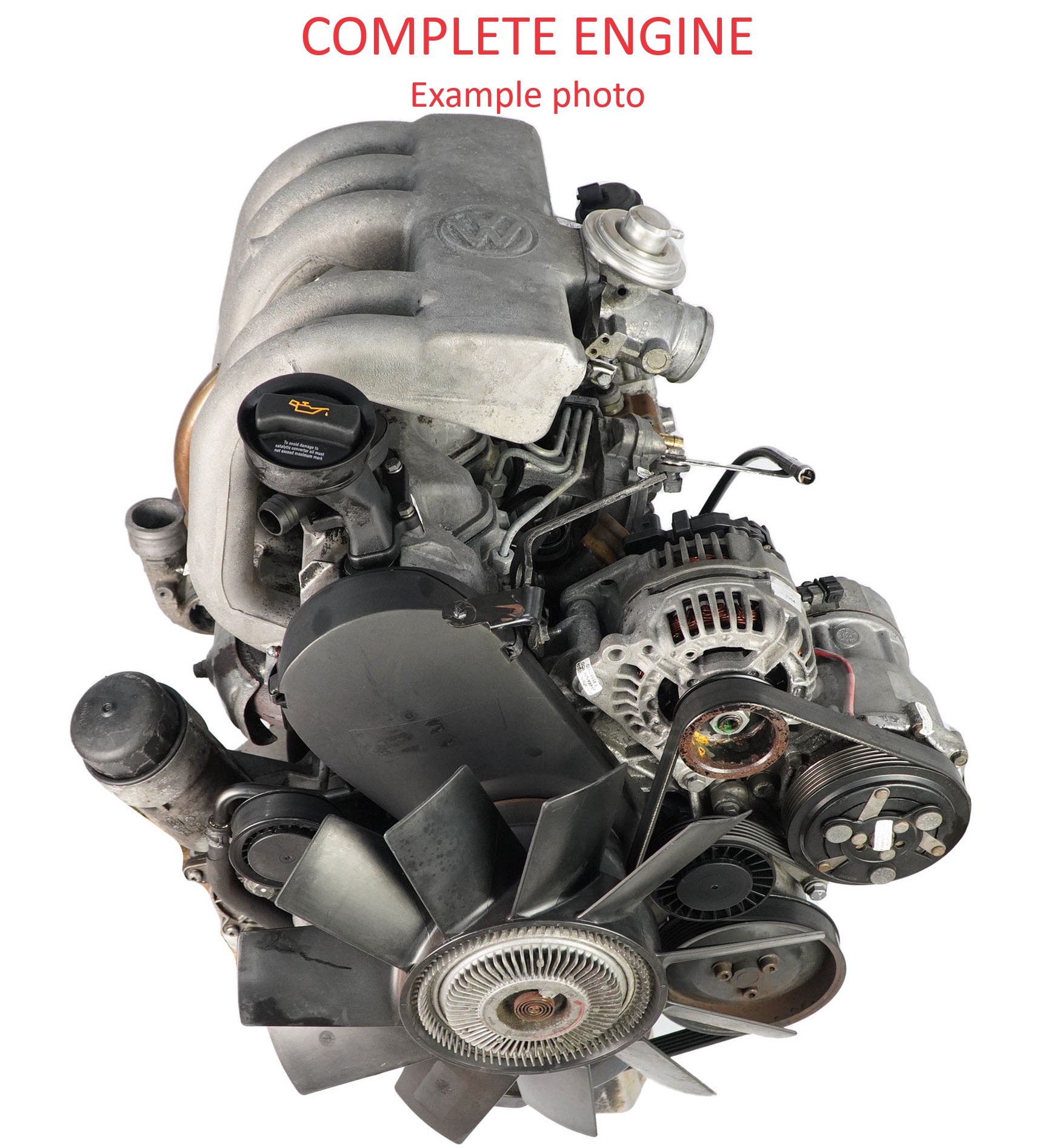 VW Volkswagen LT 35 2.5 TDI Unkomplett Motor BBF 95PS 189TKM, GARANTIE