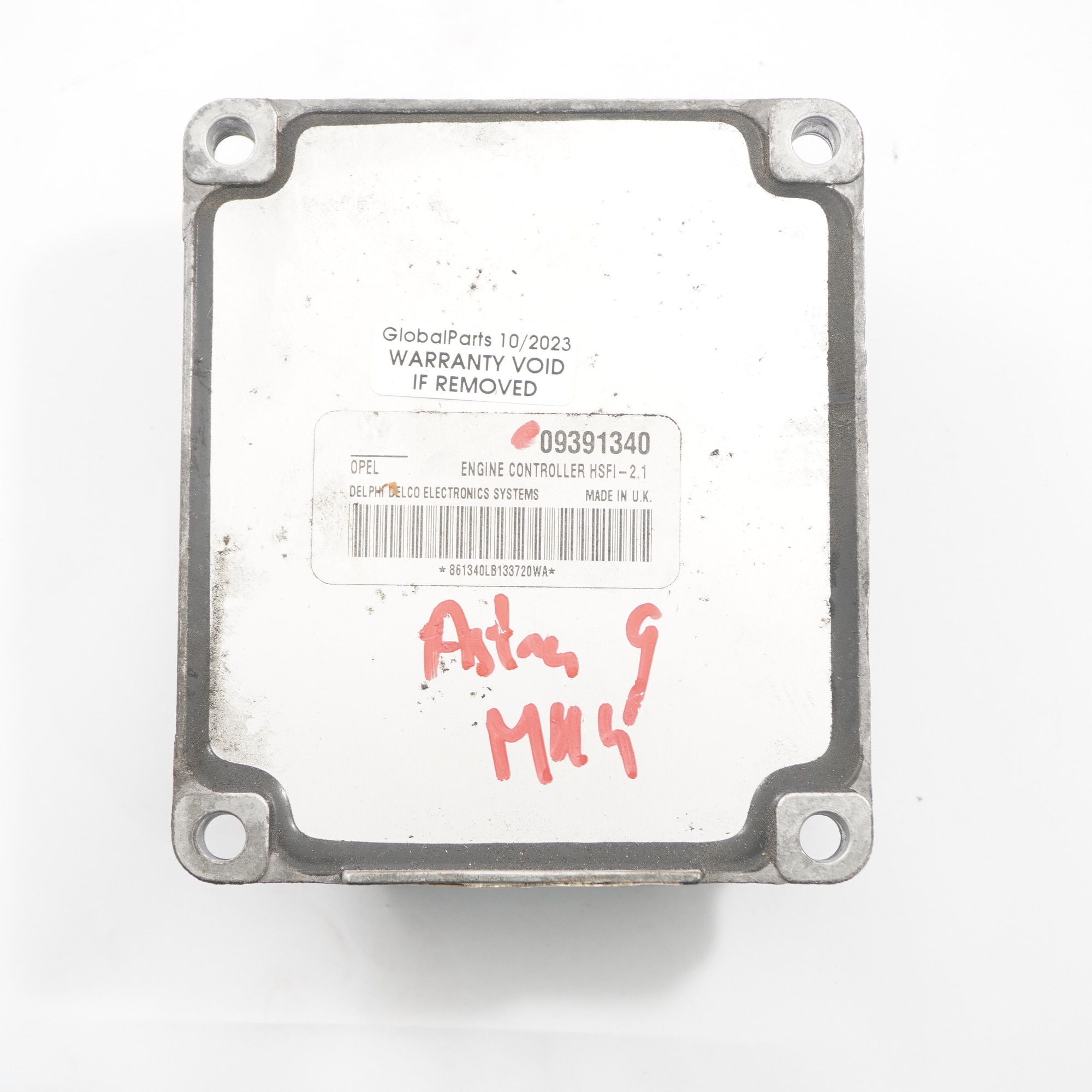 Opel Astra G Motorsteuergerät ECU Modul Benzin Automatik 09391340