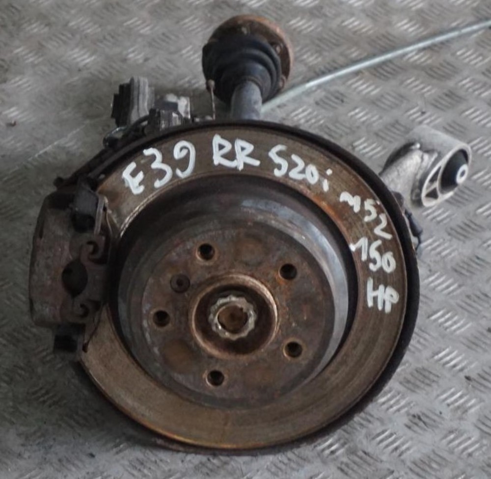 BMW 5 E39 Saloon 520i M52 Rear Right O/S Suspension Leg Brake Wheel Hub Axle