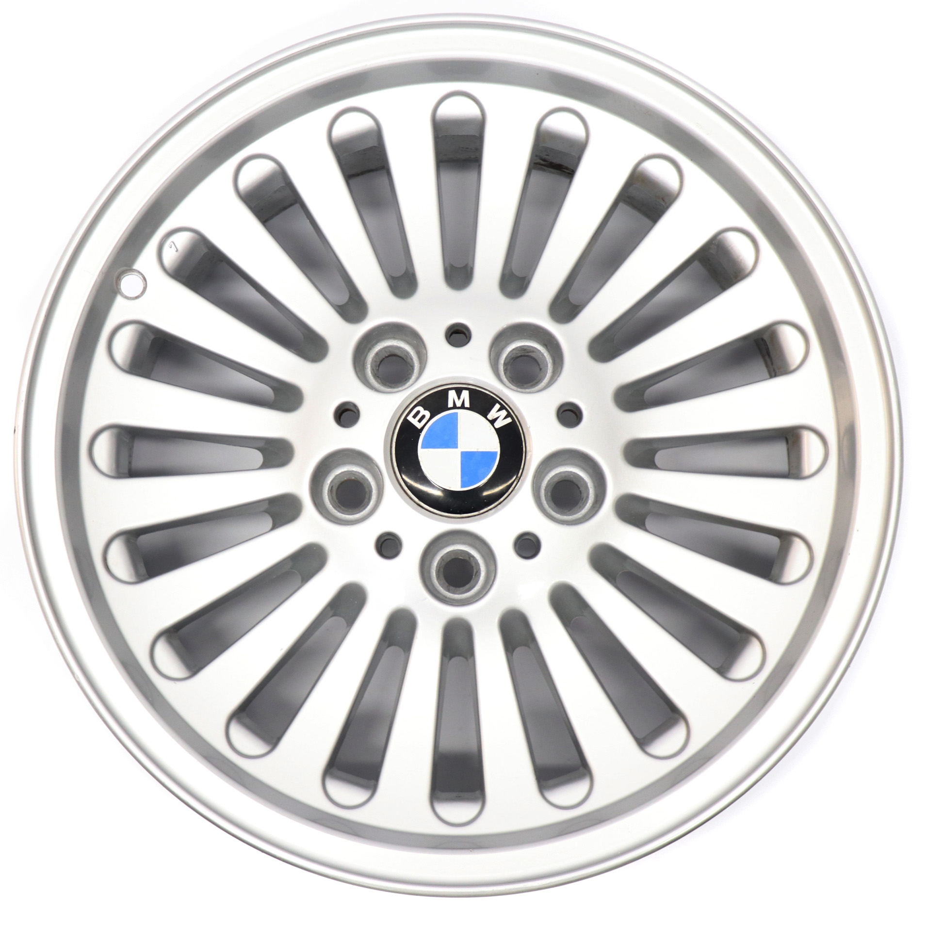 BMW E39 Silver Wheel Light Alloy Rim 7J 16" ET:20 Spoke Styling 33 7842653