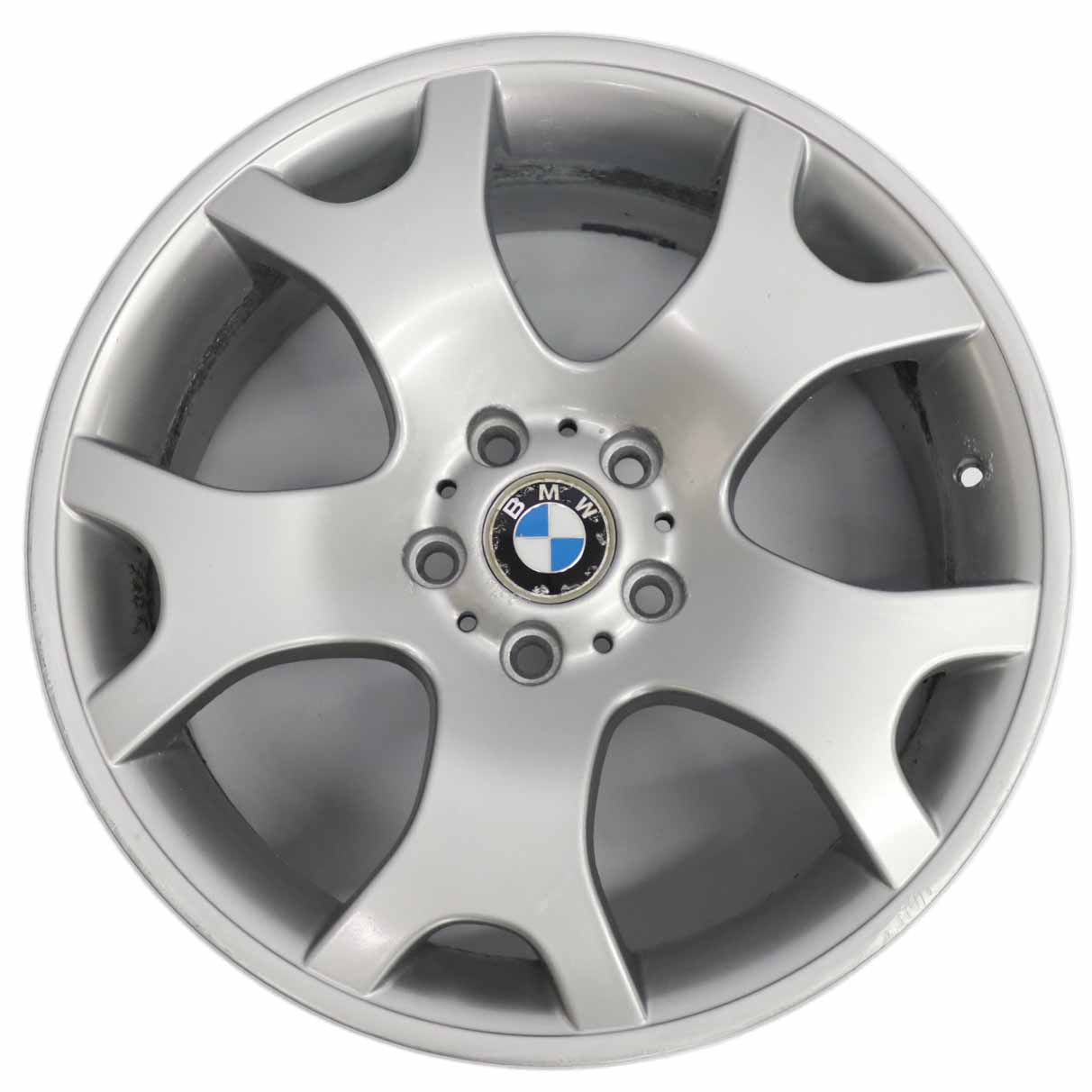 BMW X5 E53 Front Wheel Alloy Rim 19" V Spoke 63 ET:48 9J 1096231