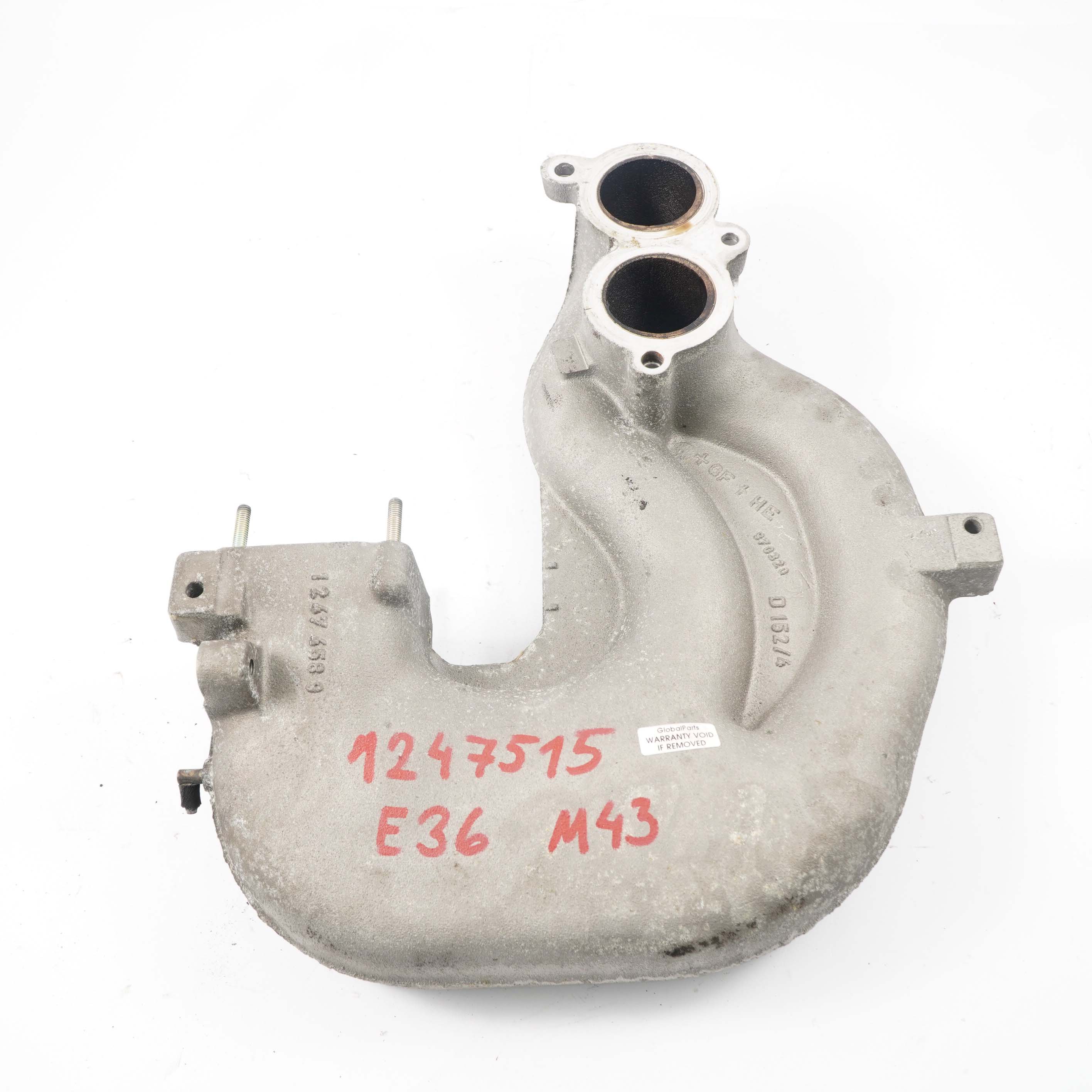 BMW E36 316i M43 Benzin Motor Ansaugkrümmer Oben Teil 1247494