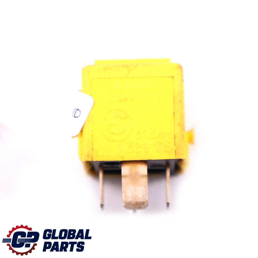 BMW E36 Relay Yellow 5 Pin 1389105