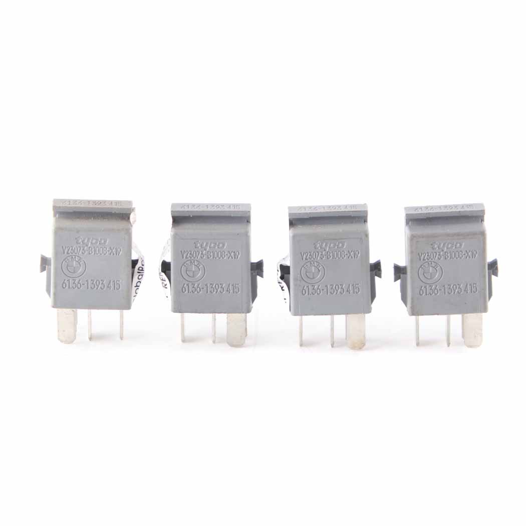 BMW E90 E91 F10 Mini R50 R52 Change Over Contact Relay Grey 5 Pins Set 1393415