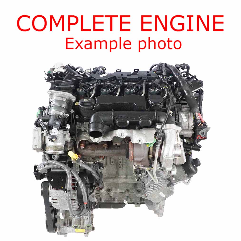 Ford Fiesta 1.6 TDCi MK7 CB1 Bare Engine 9HX DV6ATED4 with 79k miles, WARRANTY