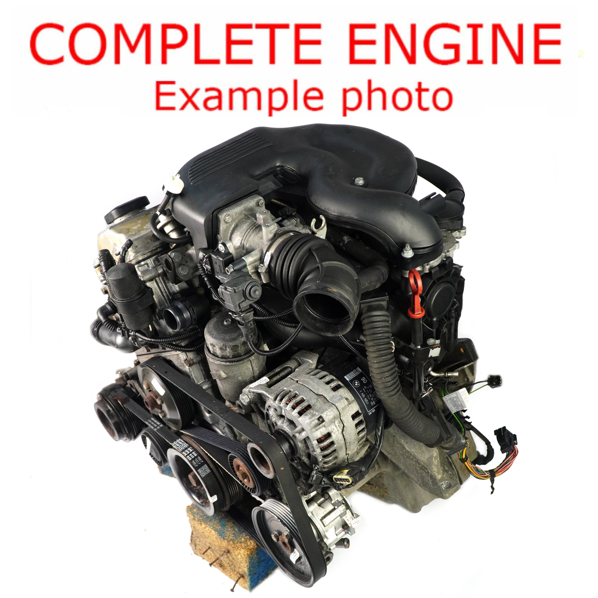 BMW E46 318i M43 Bare Engine 194E1 M43 B19 118HP with 109k miles, WARRANTY