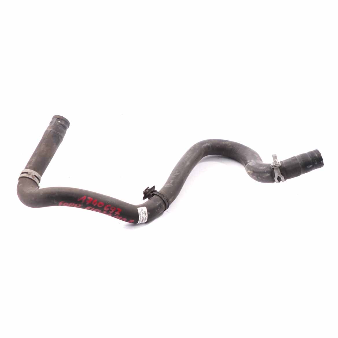 Ford Fiesta MK7 1.6 TDCI Radiator Overflow Bottle Hose Coolant Pipe Line 1740697