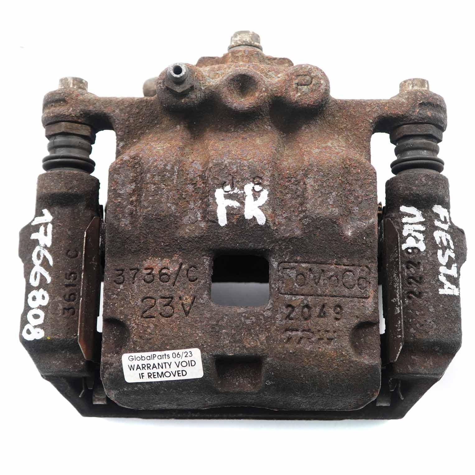 Ford Fiesta Mk7 Bremssattel vorne rechts Radbremseinheit Gehäuse 1766808