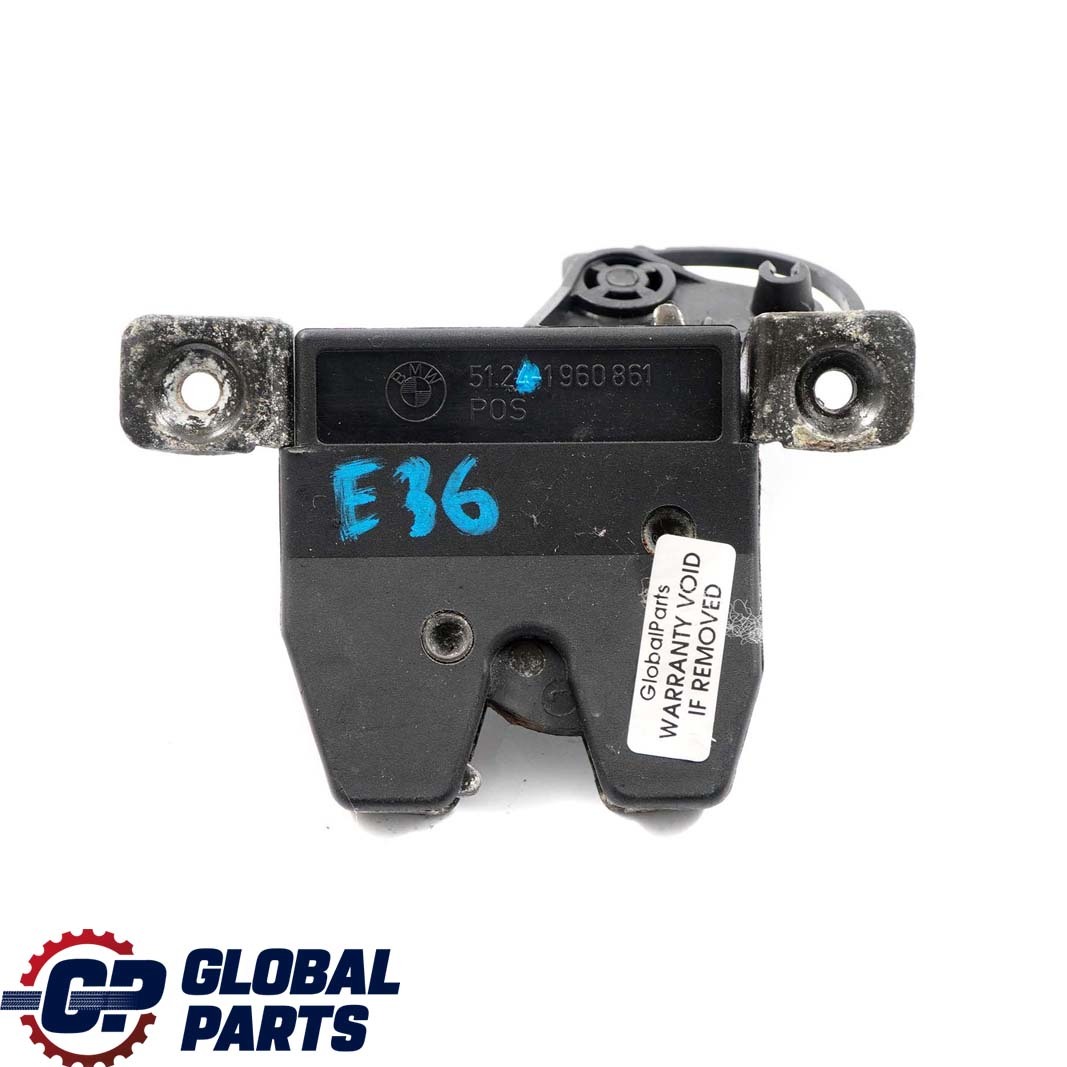 BMW E36 Boot Trunk Lid Tailgate Lock Latch Mechanism 1960861